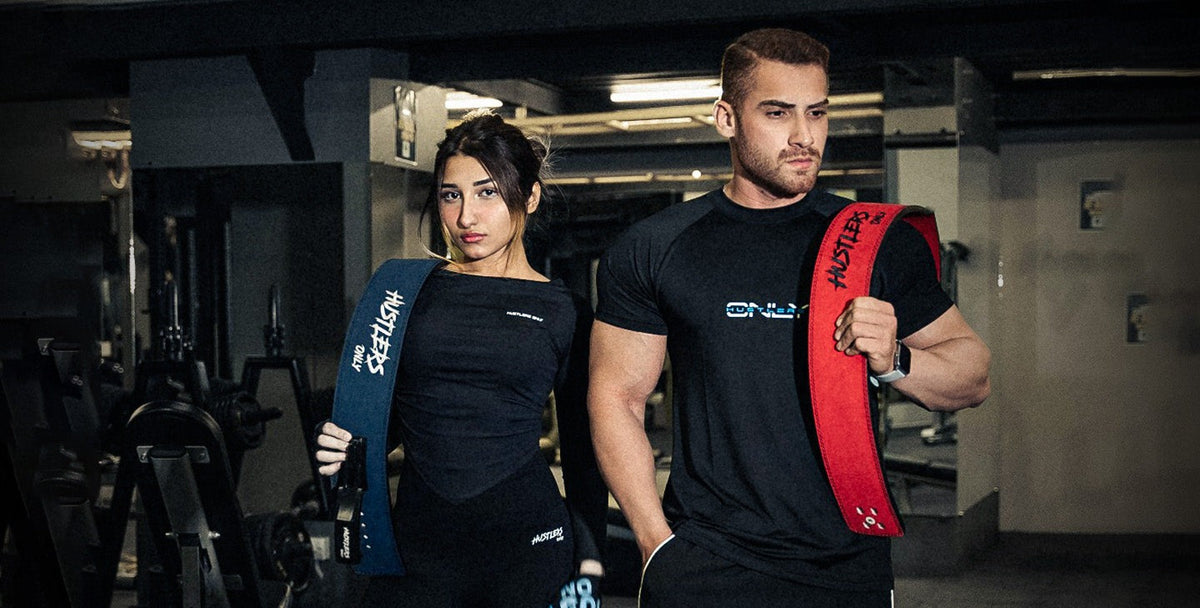 Hustlers Only weightlifting belts
