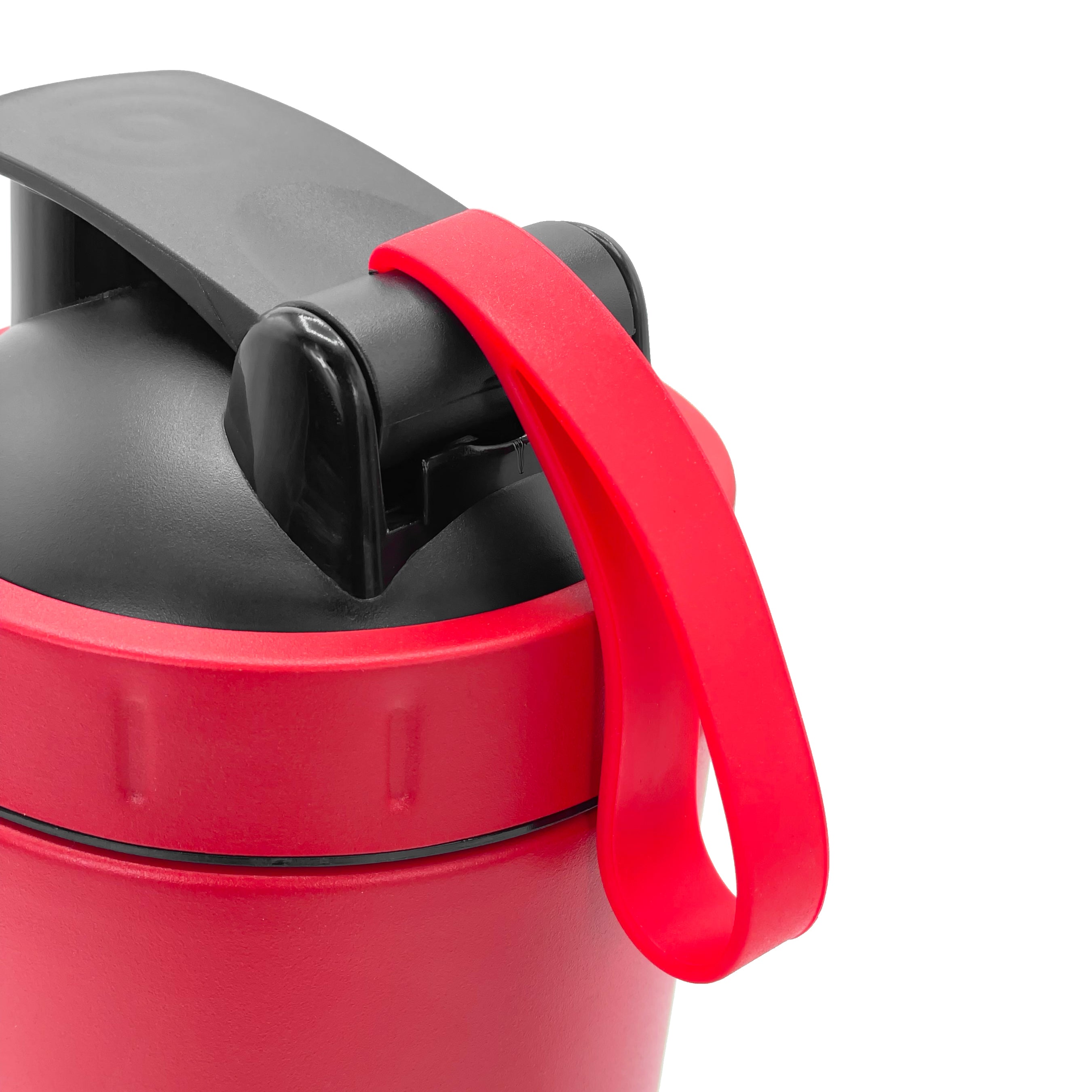 Stainless Steel Shaker Bottle - Red