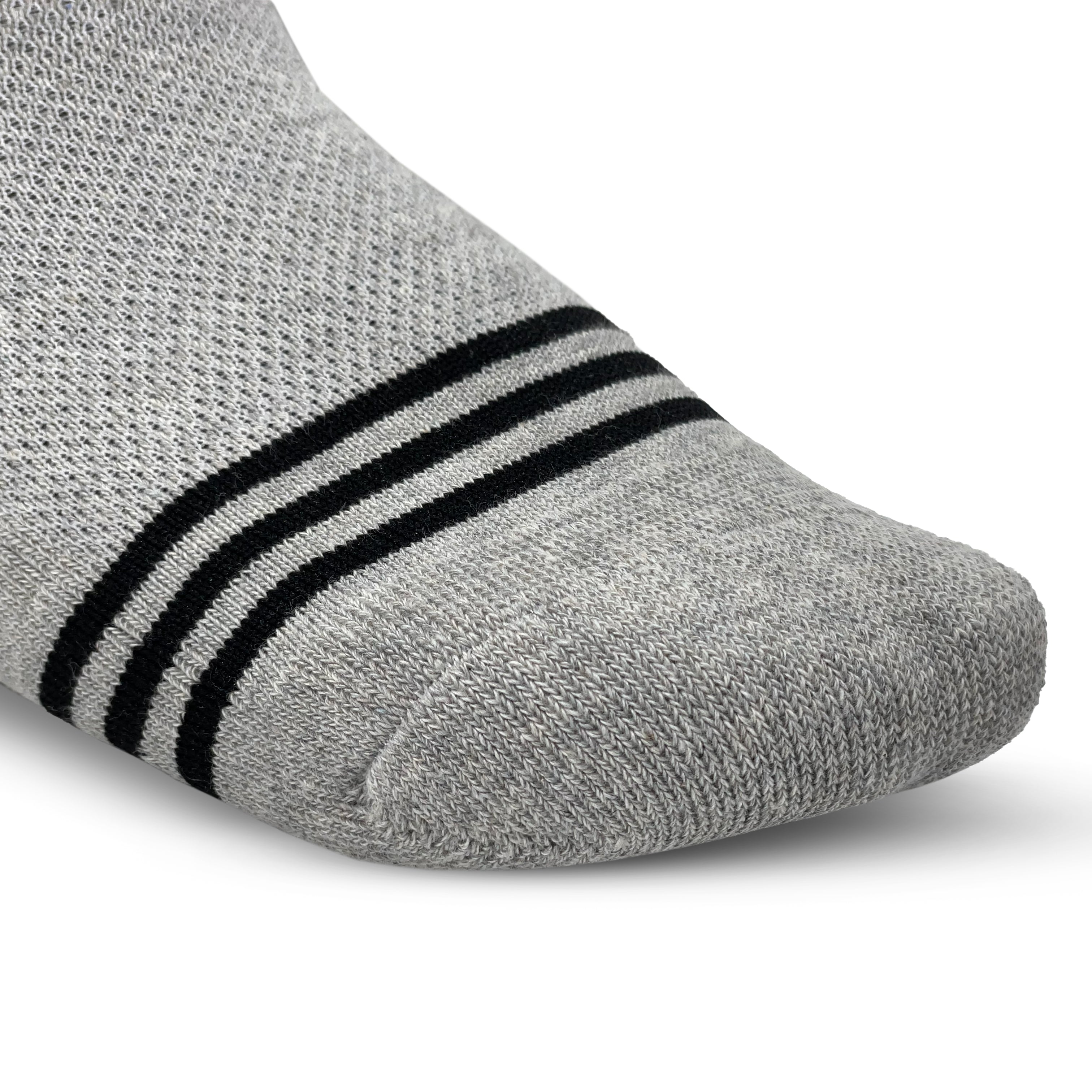 Ankle Crew Socks - Grey
