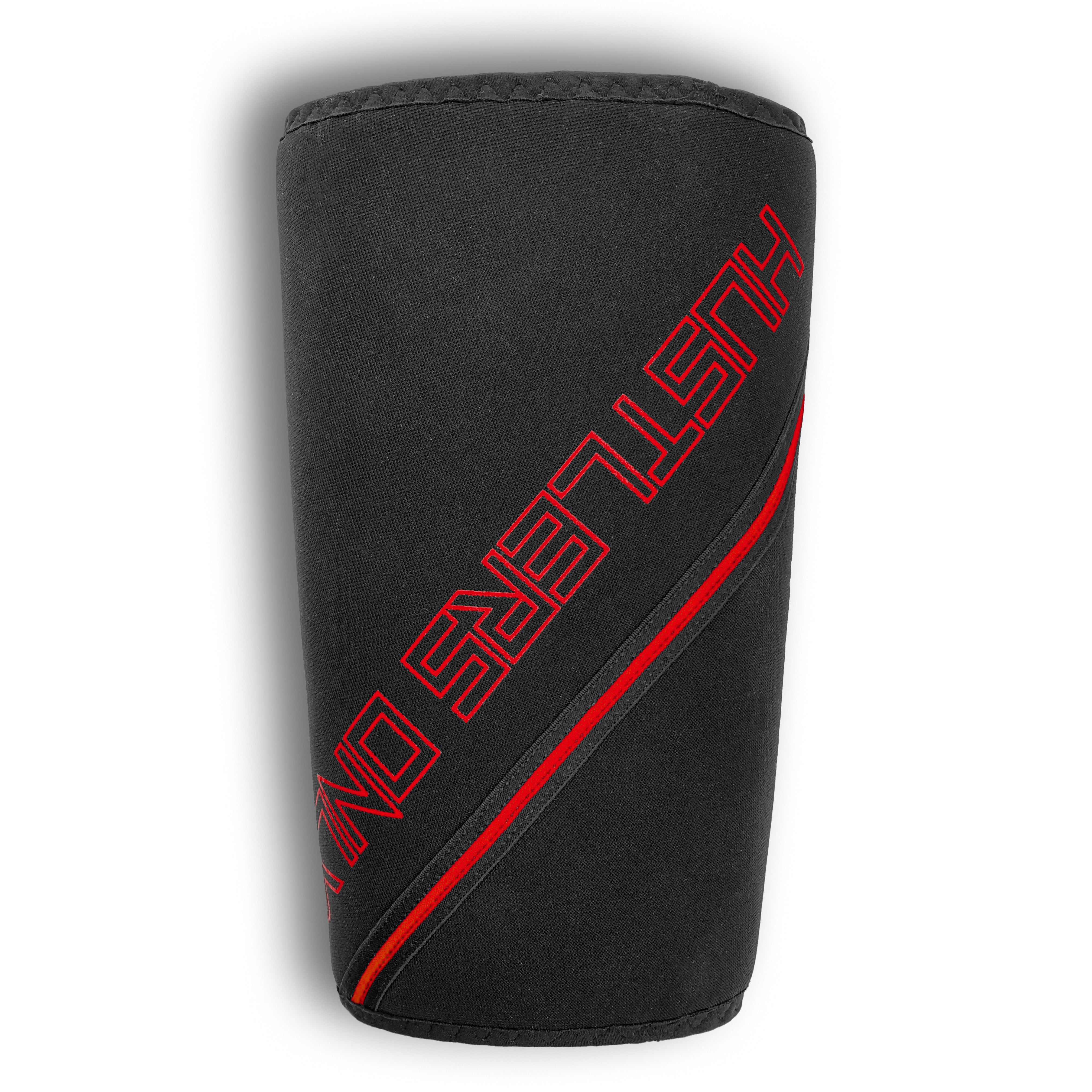 Powerlifting Knee Sleeves - 7mm Red