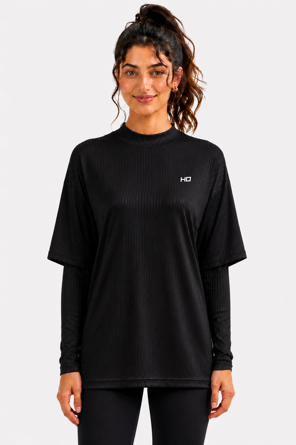 Essential Modest Top - Black