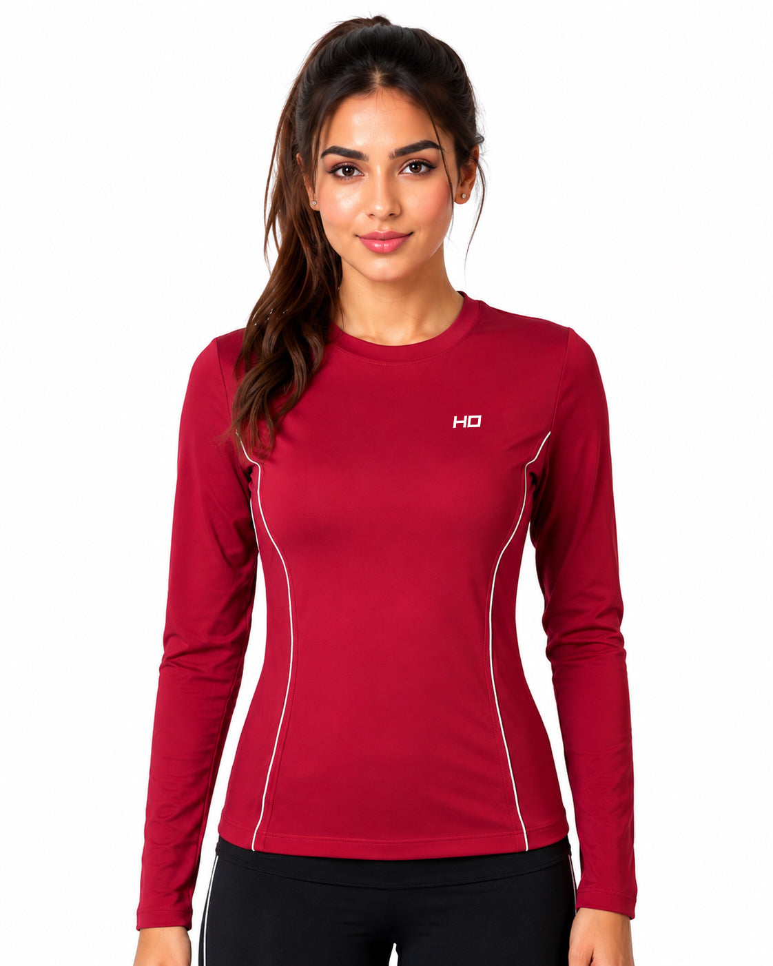 Nova Compression T-Shirt - Maroon