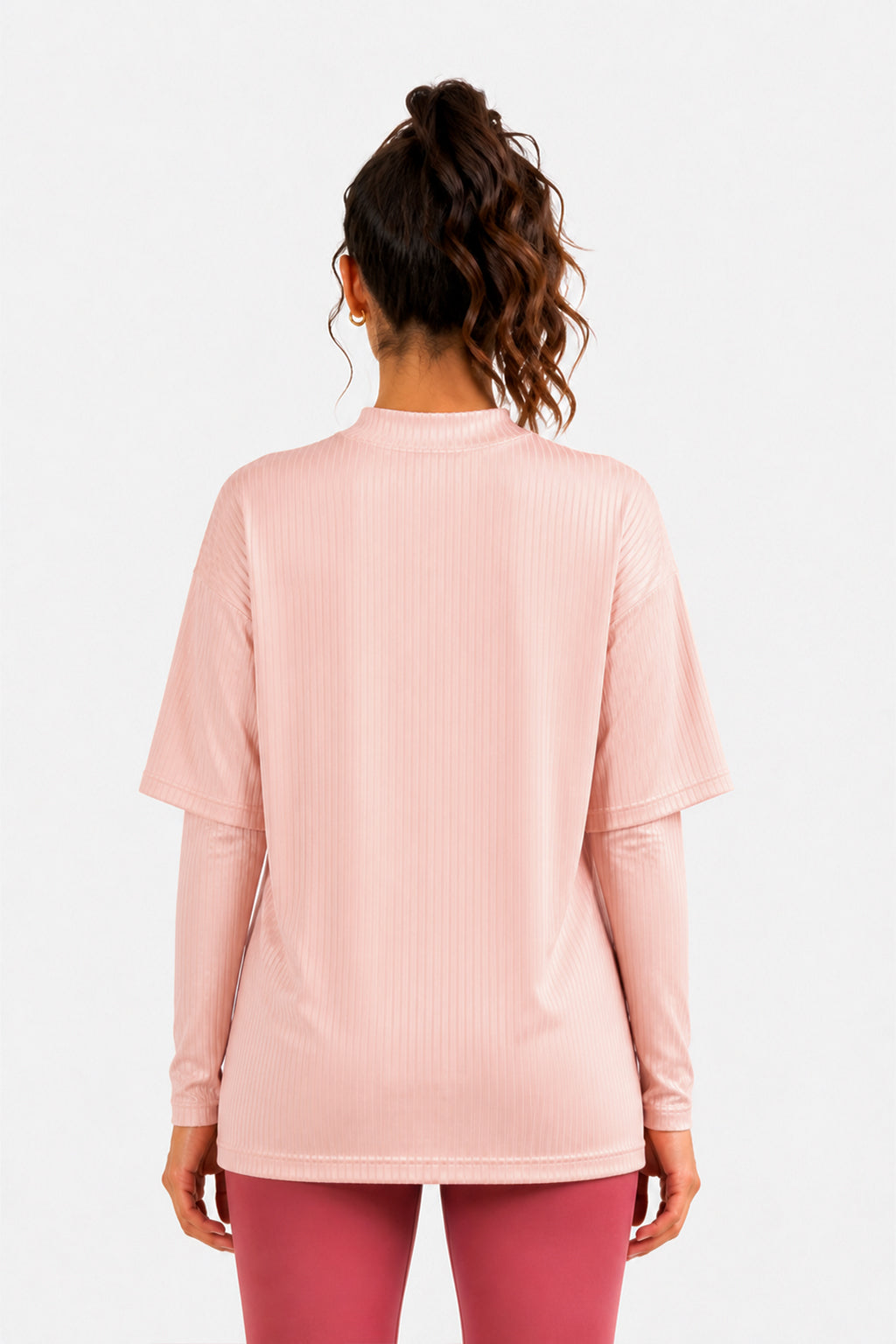 Essential Modest Top - Peach