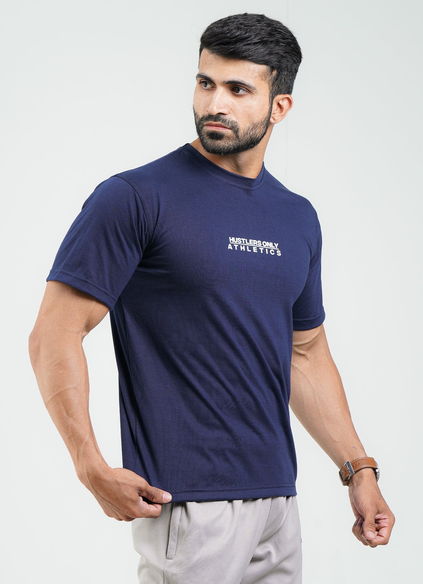 Don't Stop Loose Fit T-Shirt -Navy