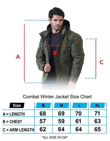 Winter Combat Jacket - Green