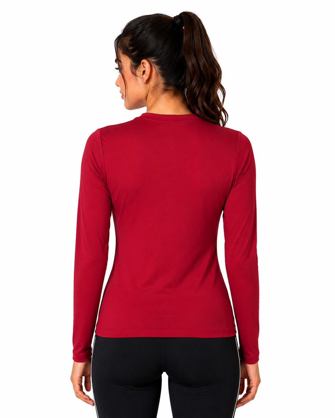 Nova Compression T-Shirt - Maroon