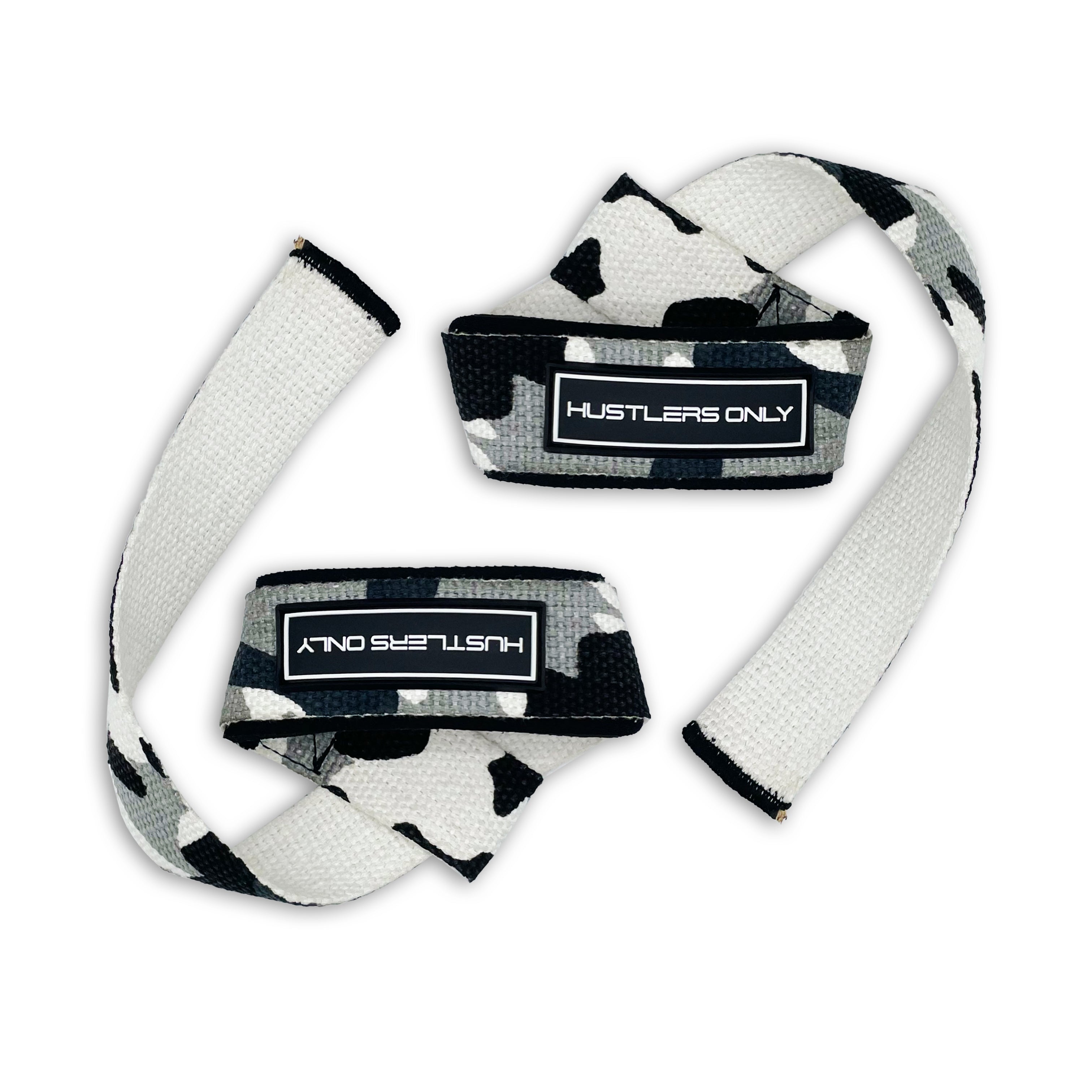 Lifting Straps - White Camo
