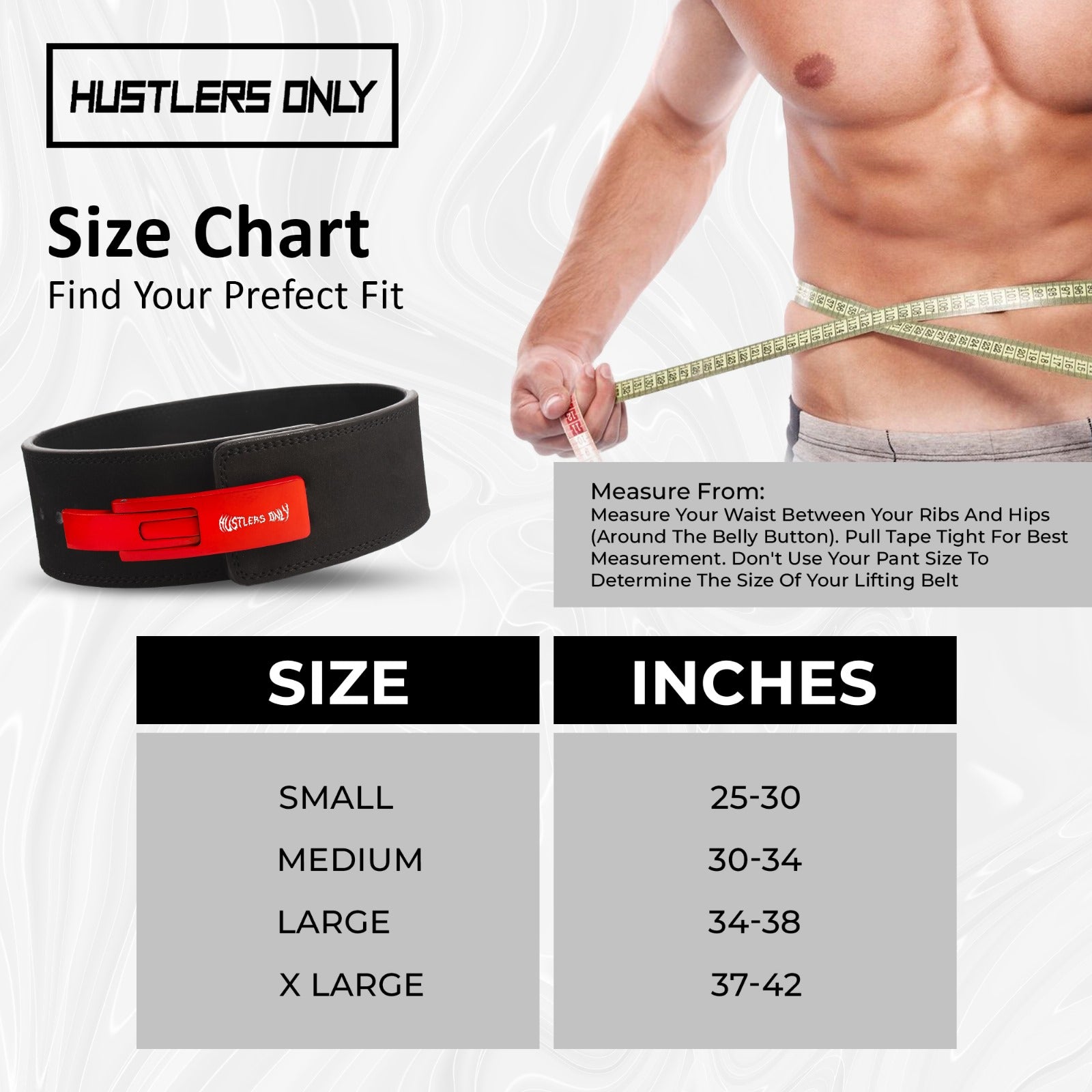 Infinity 10mm Weightlifting Lever Belt
