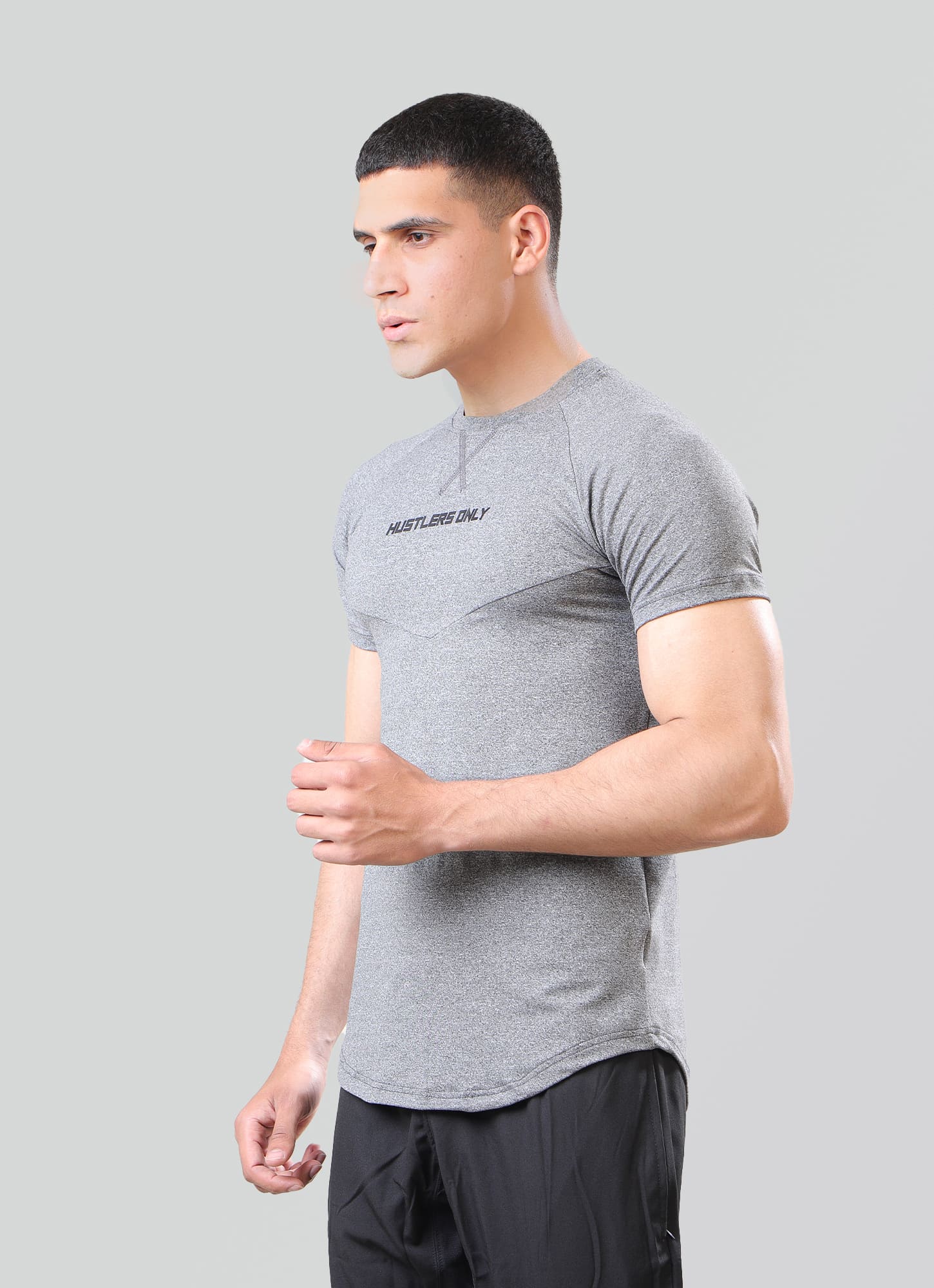 Ace Dryflex Gray Gym T-shirt For Men | HustlersOnlyPK