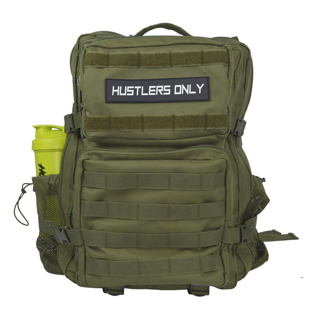 Alpha Military Green Backpack | HustlersOnlyPK