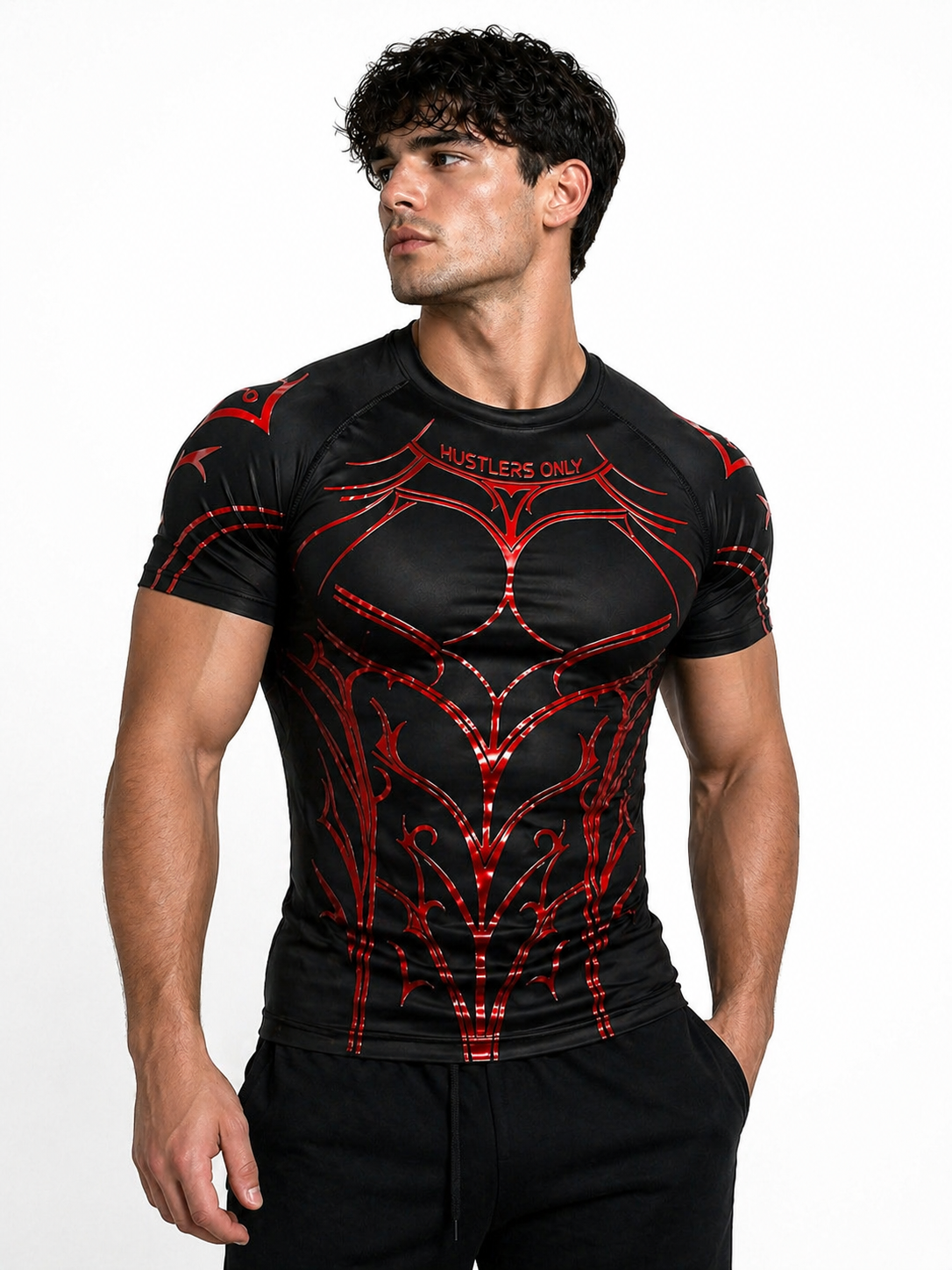 Predator Compression T-Shirt - Red