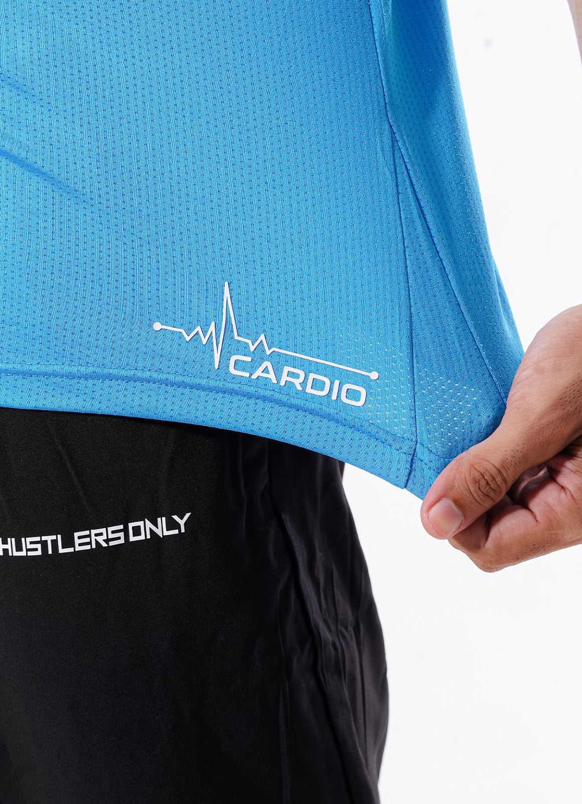 Blue Crest Cardio T-shirt For Men | HustlersOnlyPK