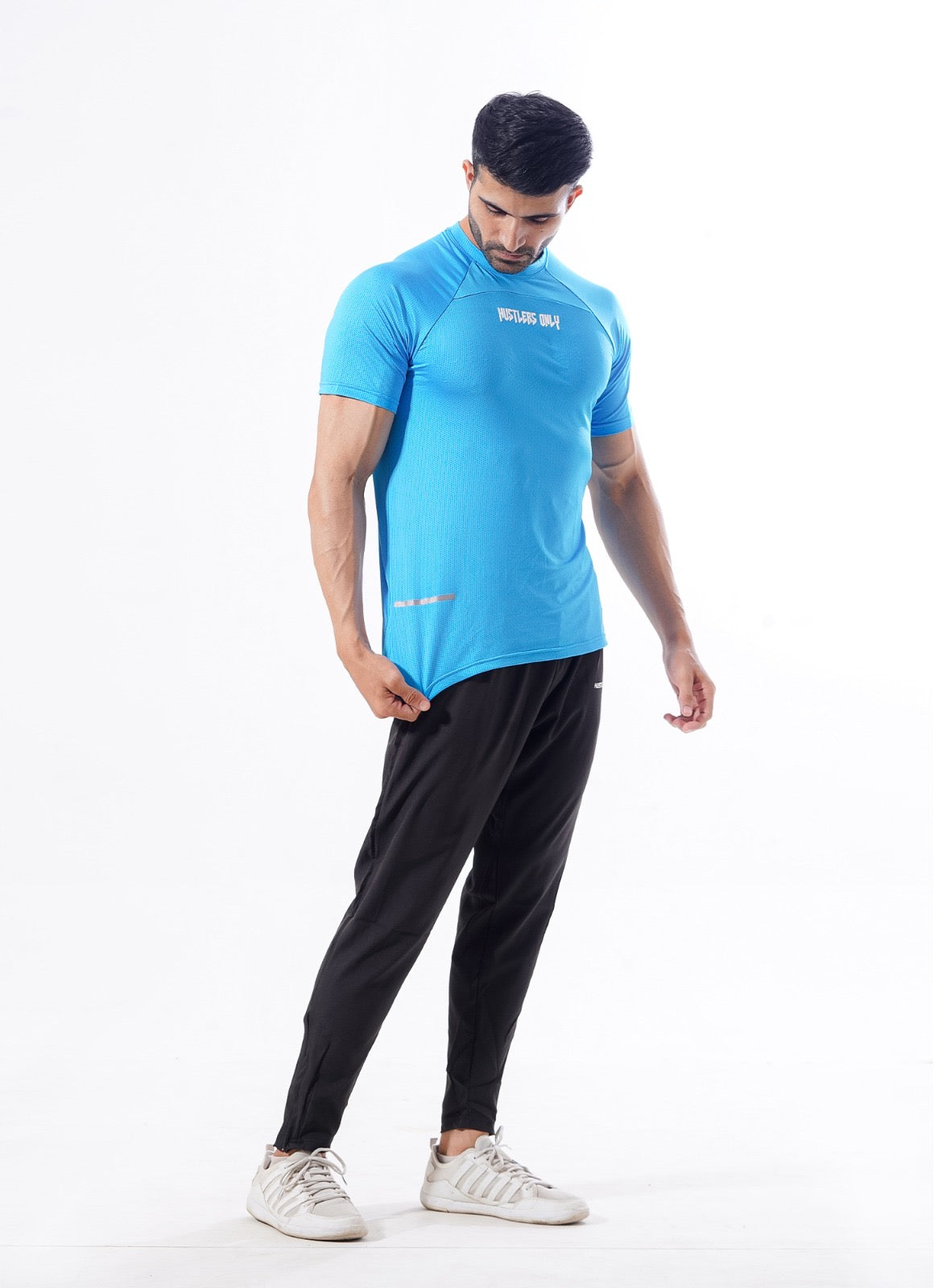 Blue Crest Cardio T-shirt For Men | HustlersOnlyPK