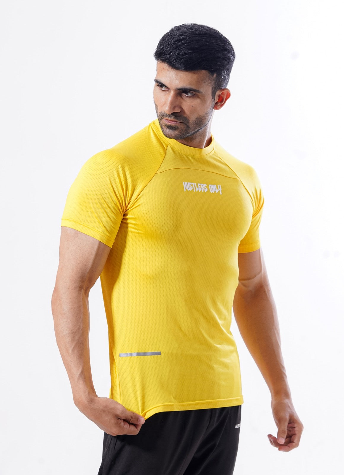 Mustard Crest Cardio Tshirt For Men | HustlersOnlyPK