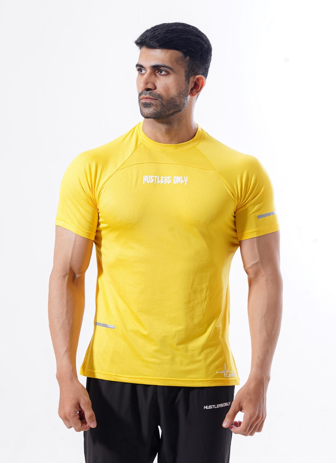Mustard Crest Cardio Tshirt For Men | HustlersOnlyPK