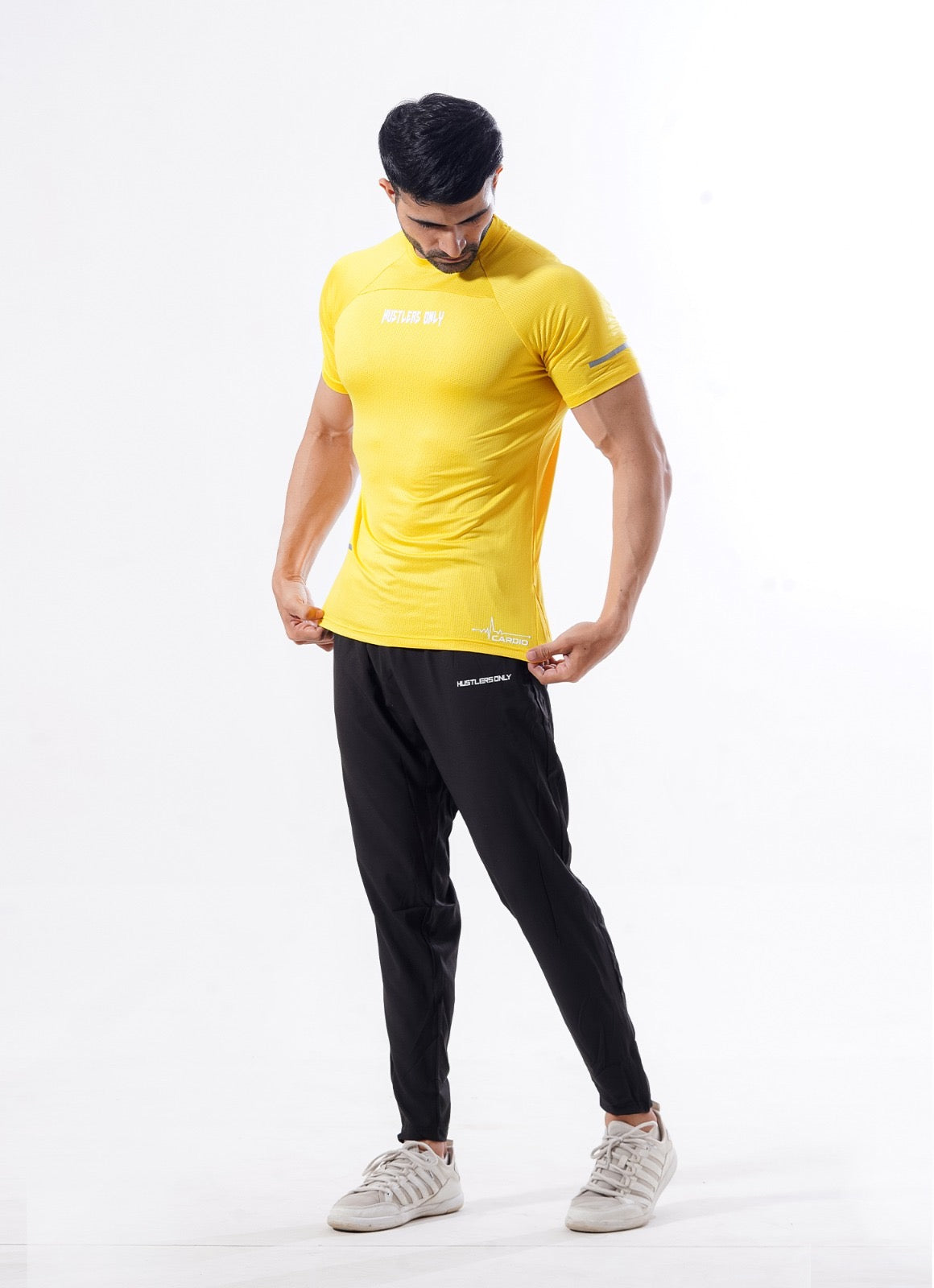 Mustard Crest Cardio Tshirt For Men | HustlersOnlyPK