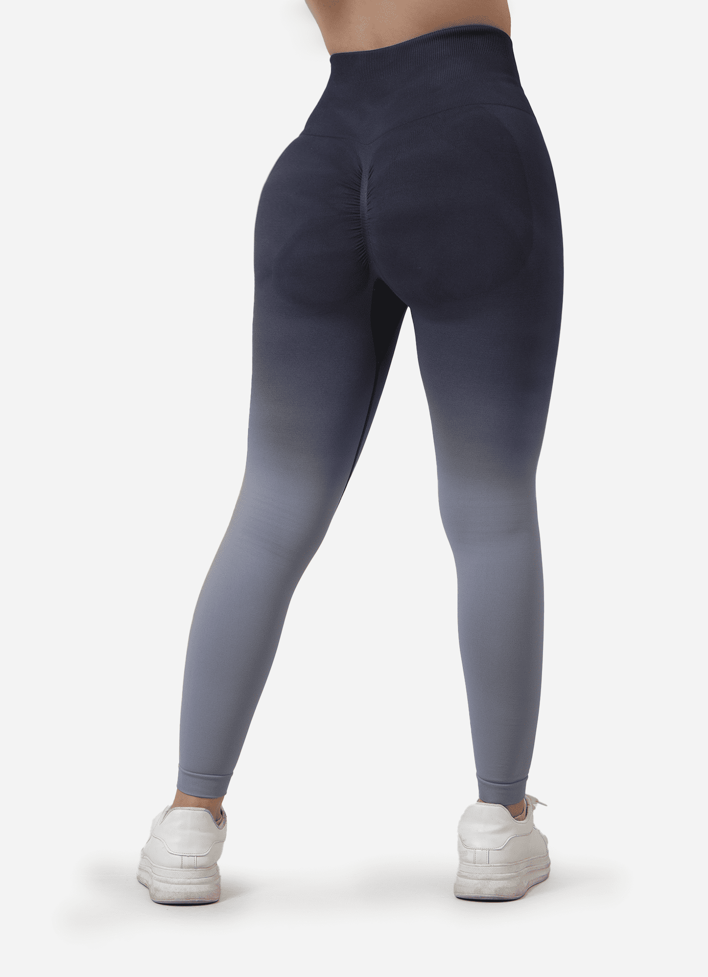 Grey Dip Dye Seamless Leggings | HustlersOnlyPK