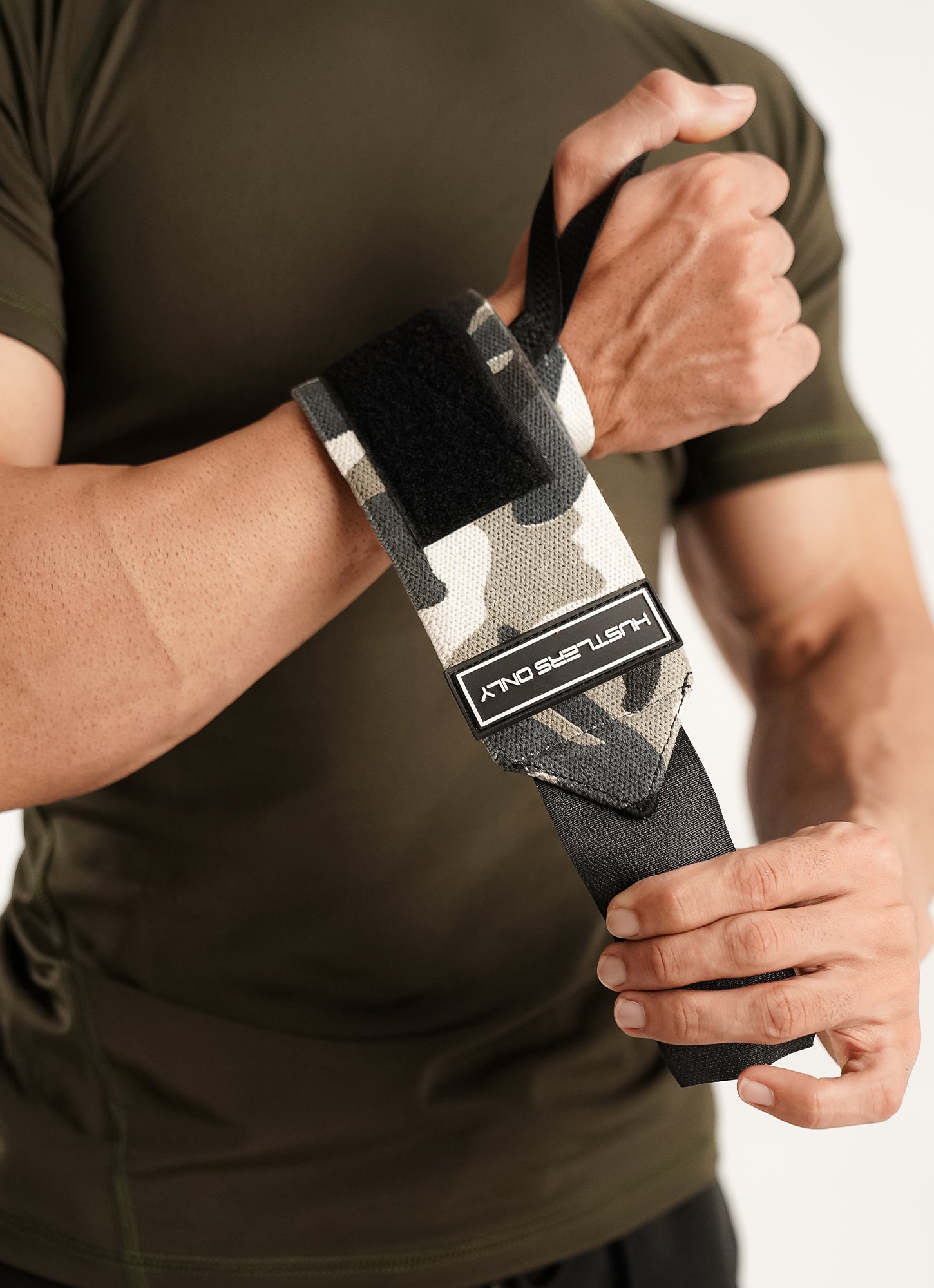 Wrist Wraps - White Camo