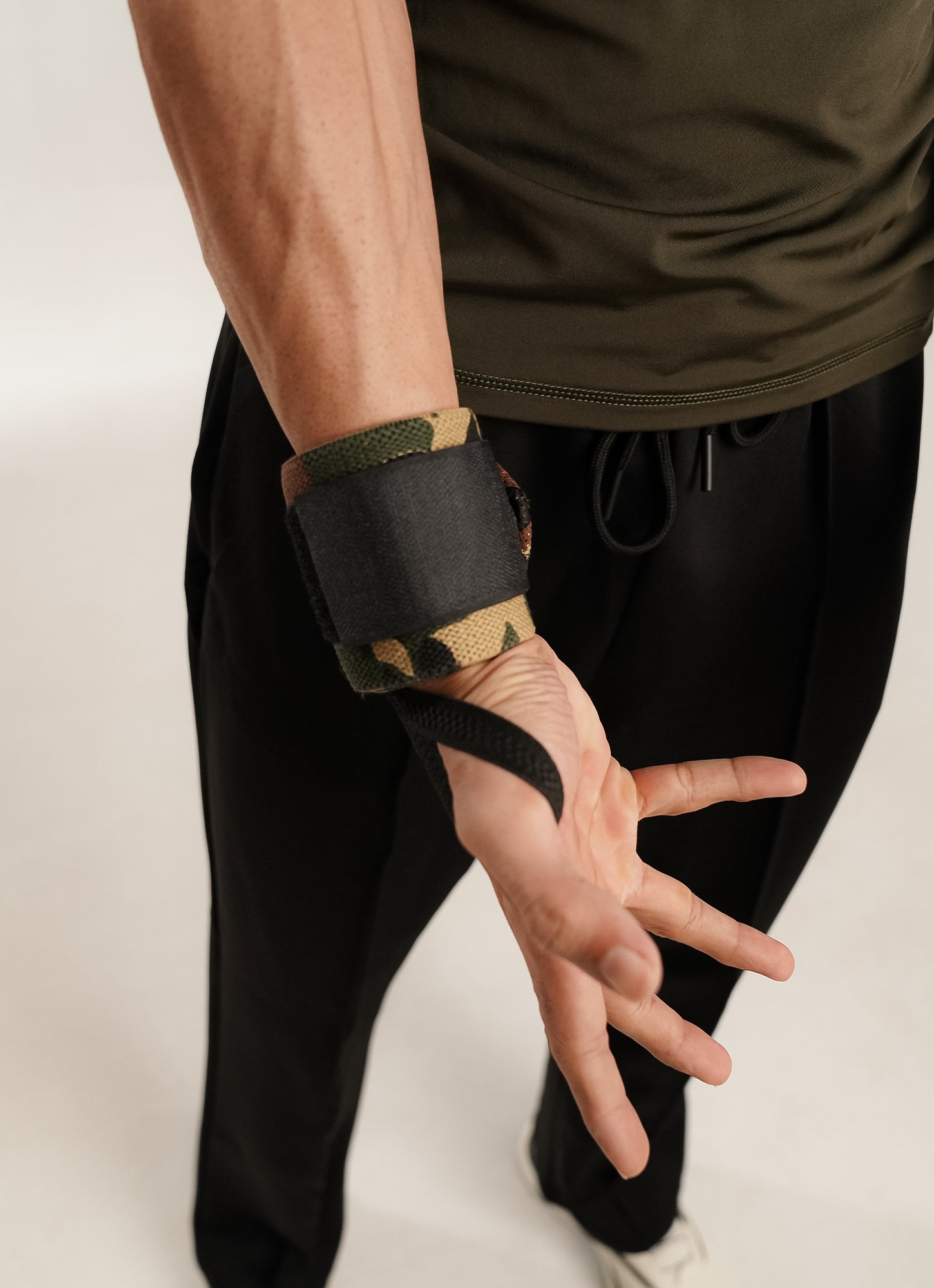 Wrist Wraps - Green Camo