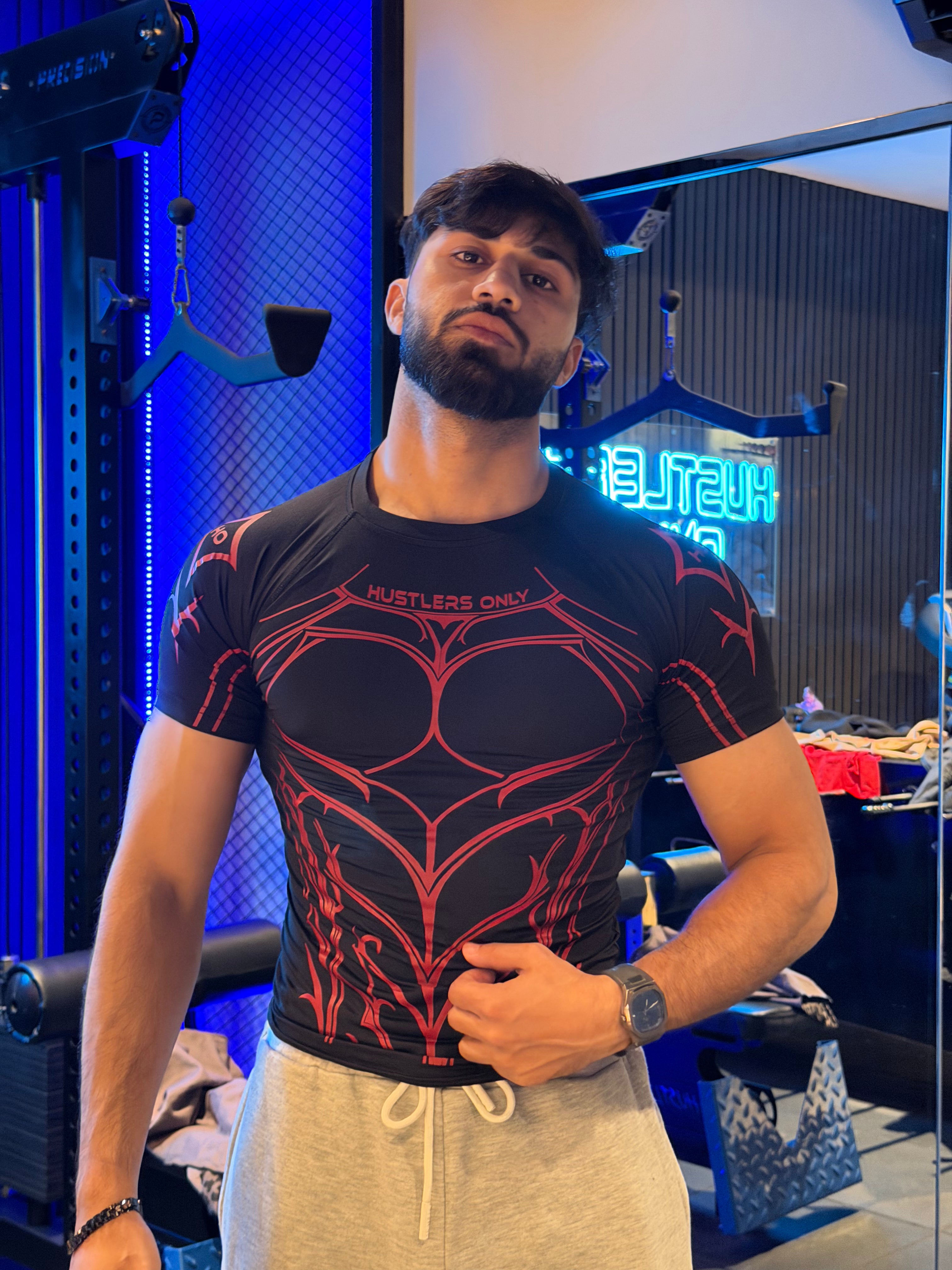 Predator Compression T-Shirt - Red