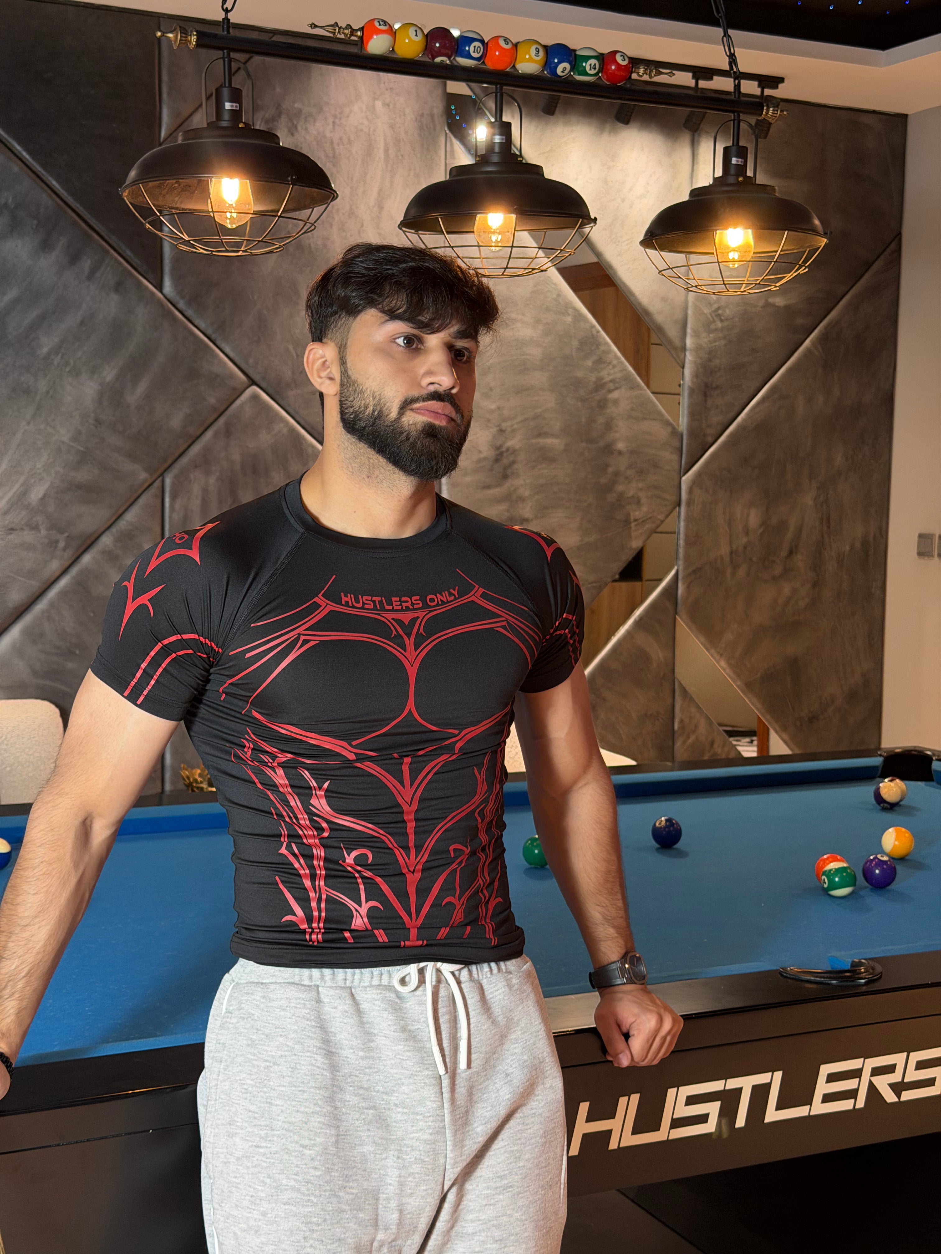 Predator Compression T-Shirt - Red