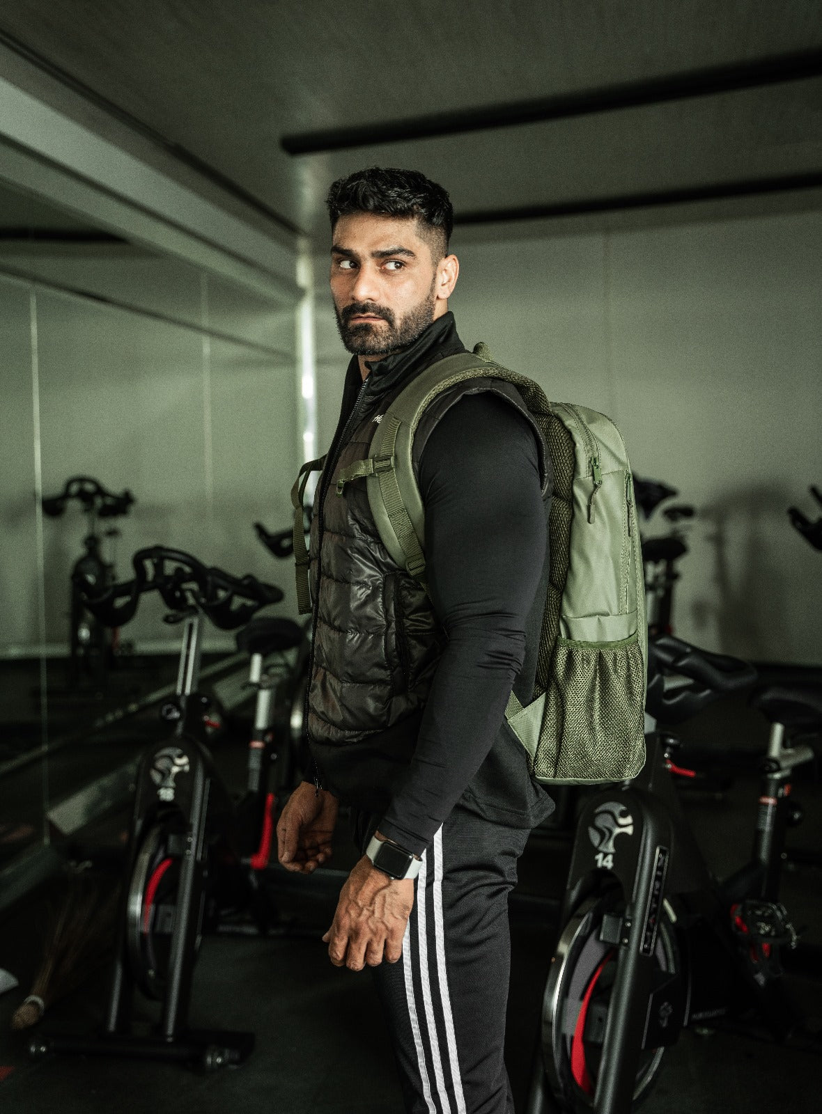Iconic Green Backpack | HustlersOnlyPK
