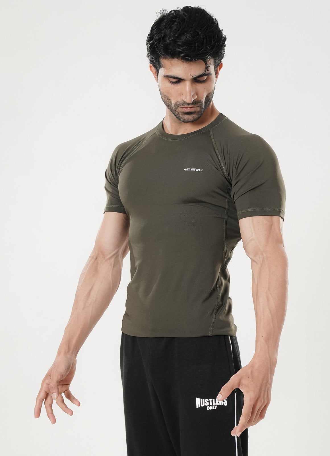 Core Compression T-Shirt - Olive