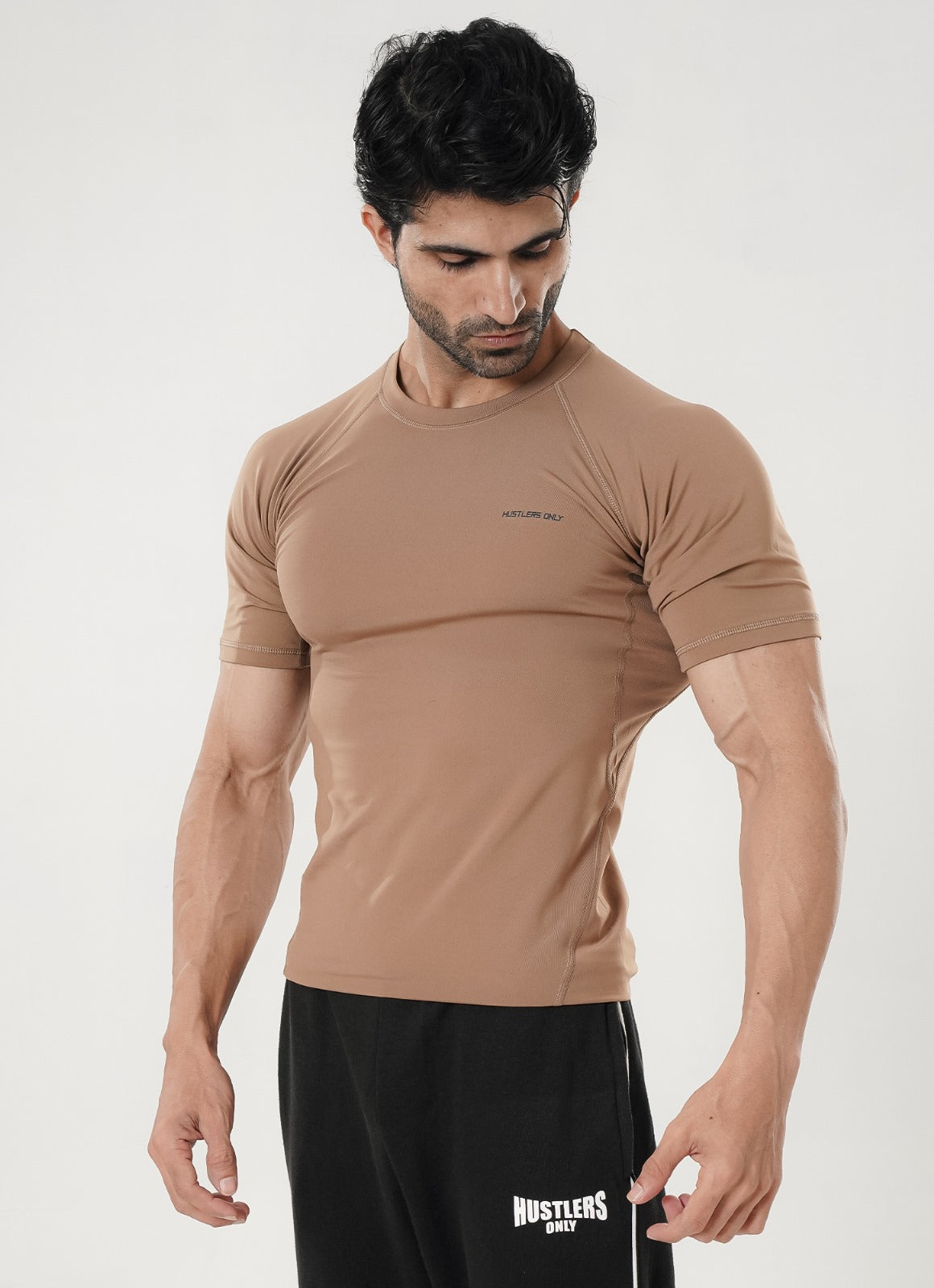 Core Compression T-Shirt - Brown