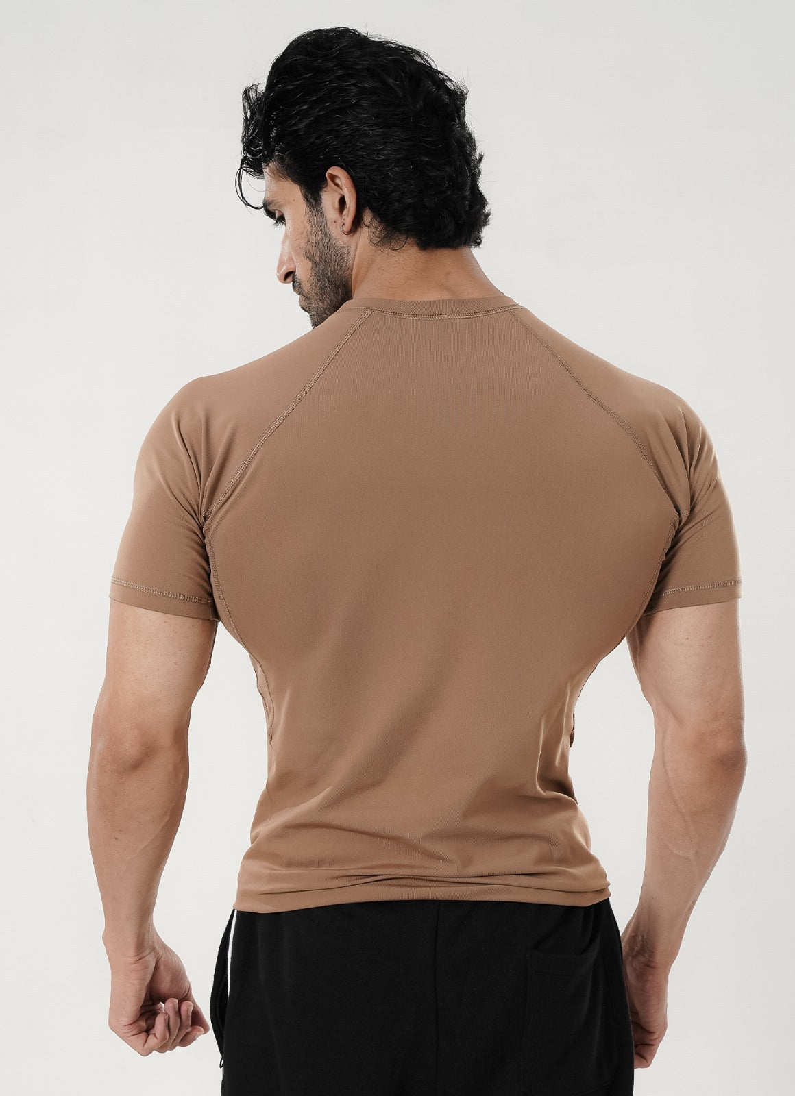 Core Compression T-Shirt - Brown
