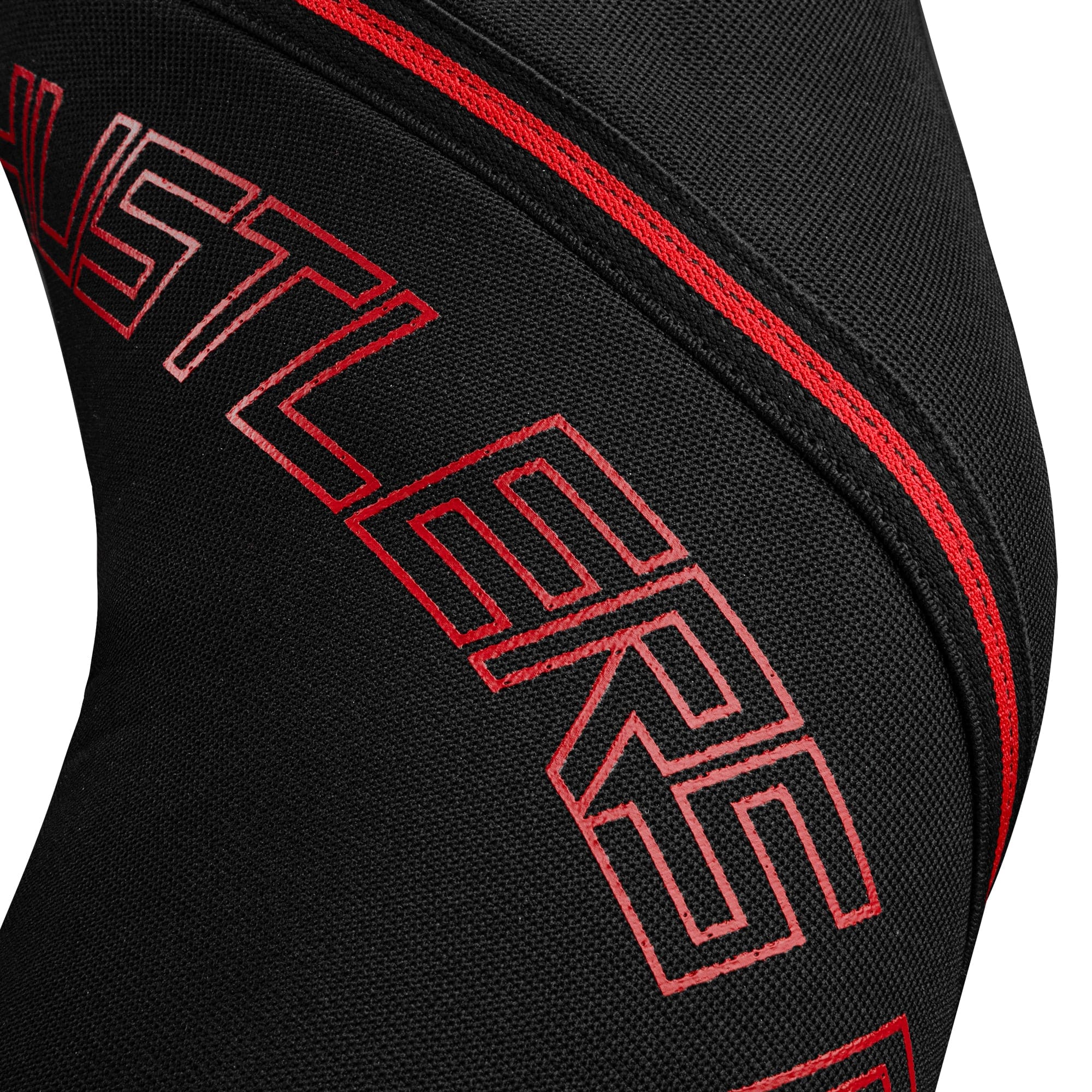 7mm Red Powerlifting Knee Sleeves For Workout | HustlersOnlyPK