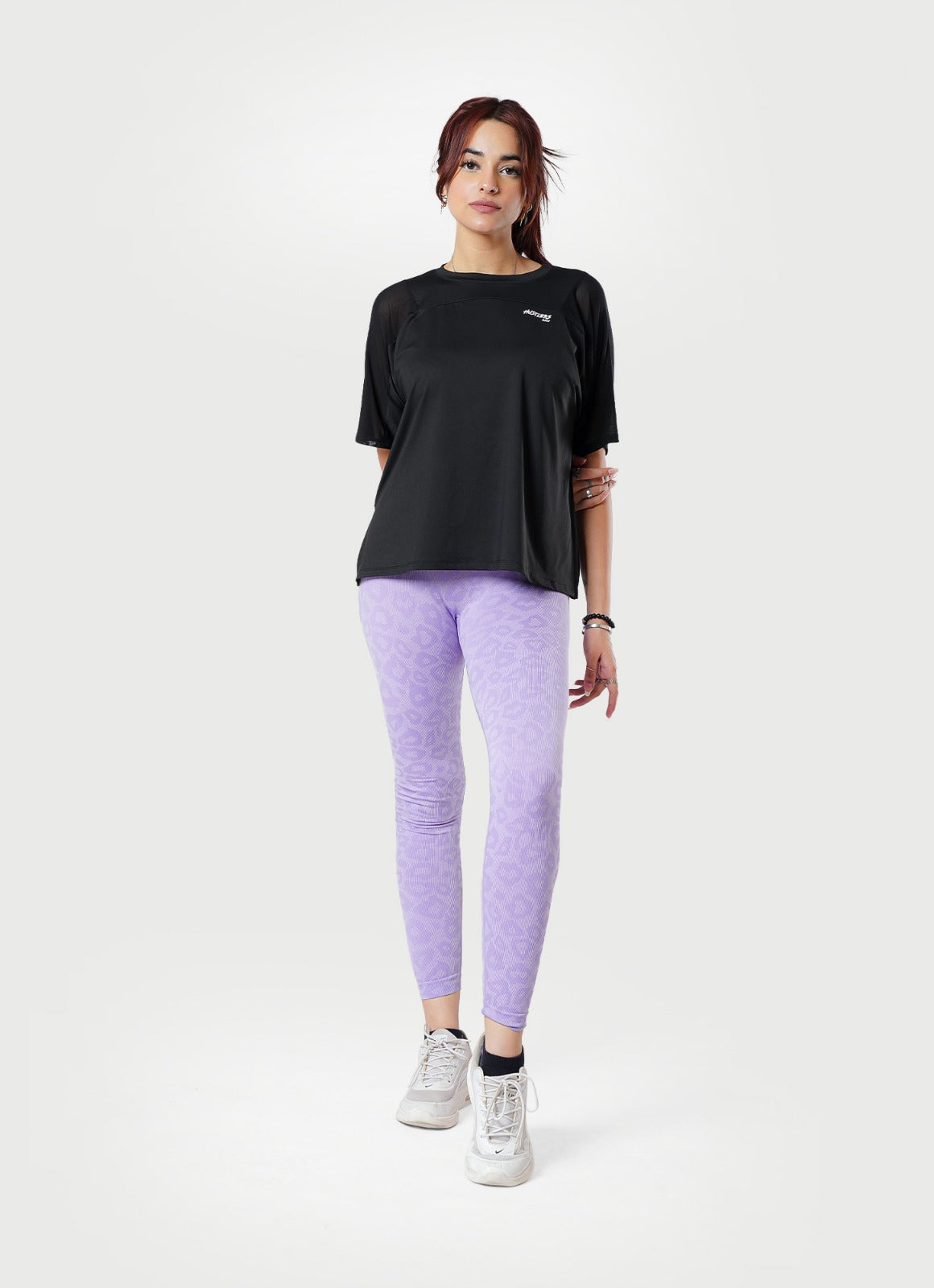 Safari Seamless Leggings Lavender | HustlersOnlyPK