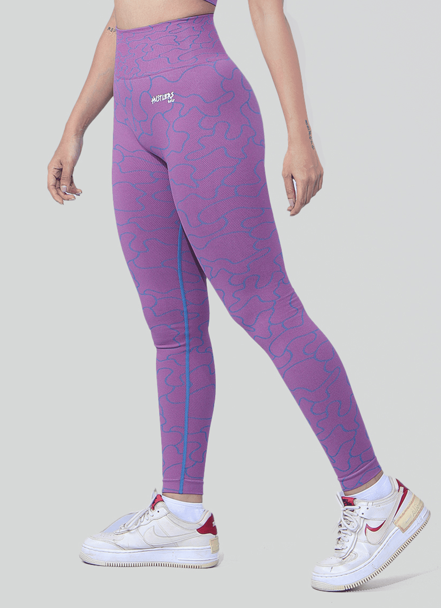 Pink Spectrum Seamless Leggings for Women | HustlersOnlyPK