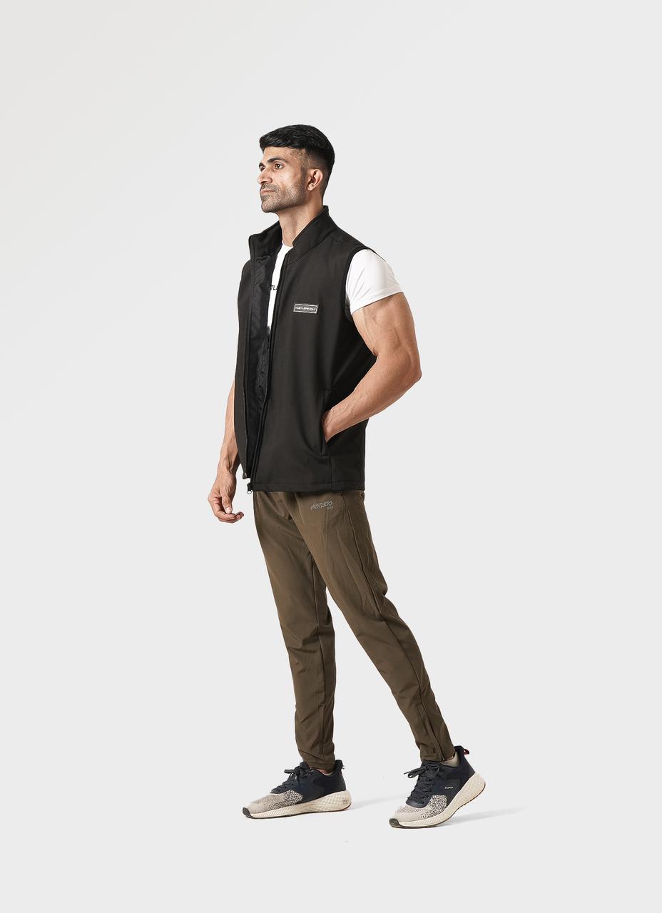 Utility Combat Vest Black for Mens | HustlersOnlyPK