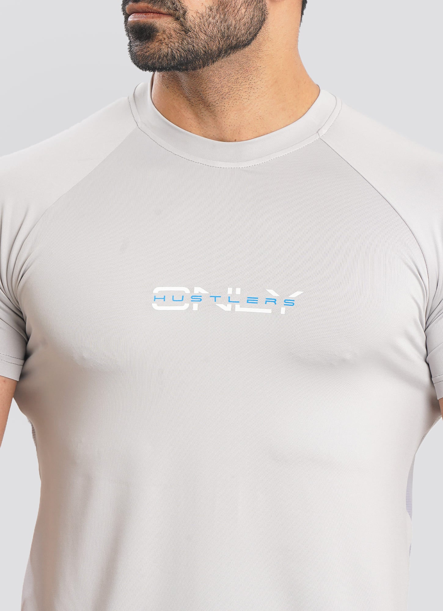 Utility Mesh Back Gray Gym shirt For Men | HustlersOnlyPK