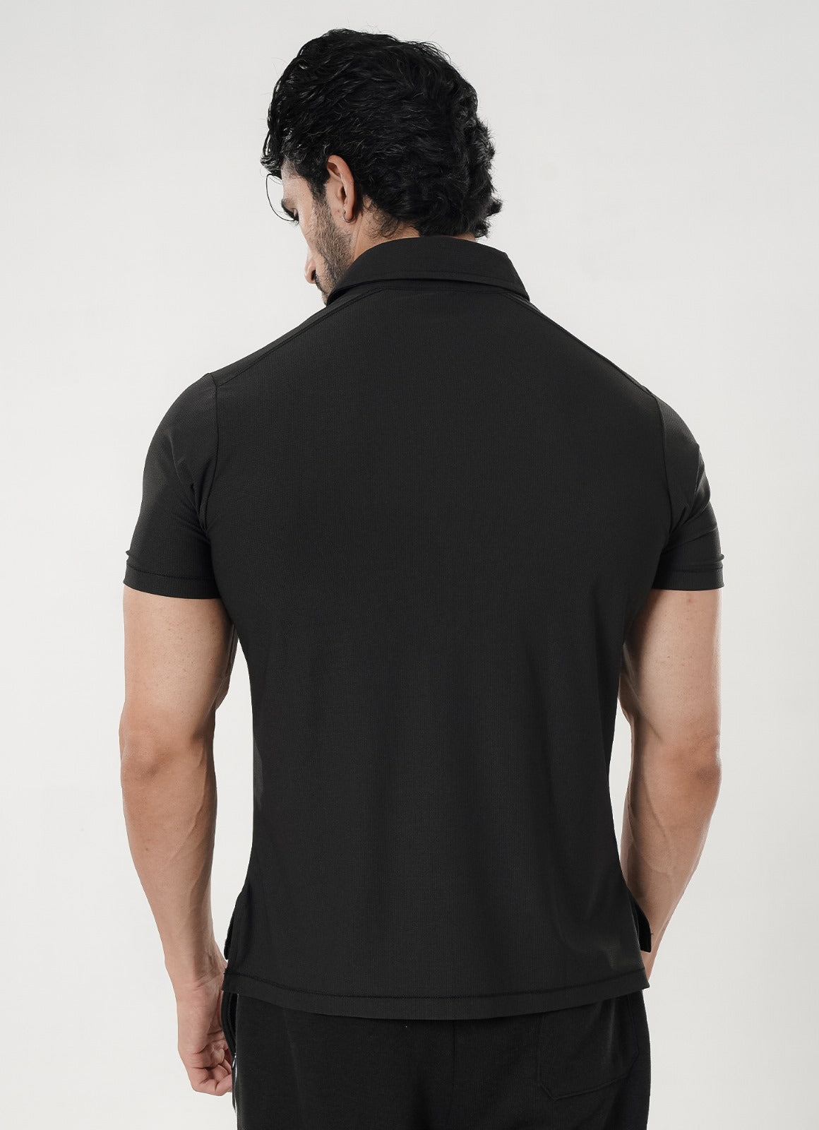 MotionFit Polo Shirt - Black