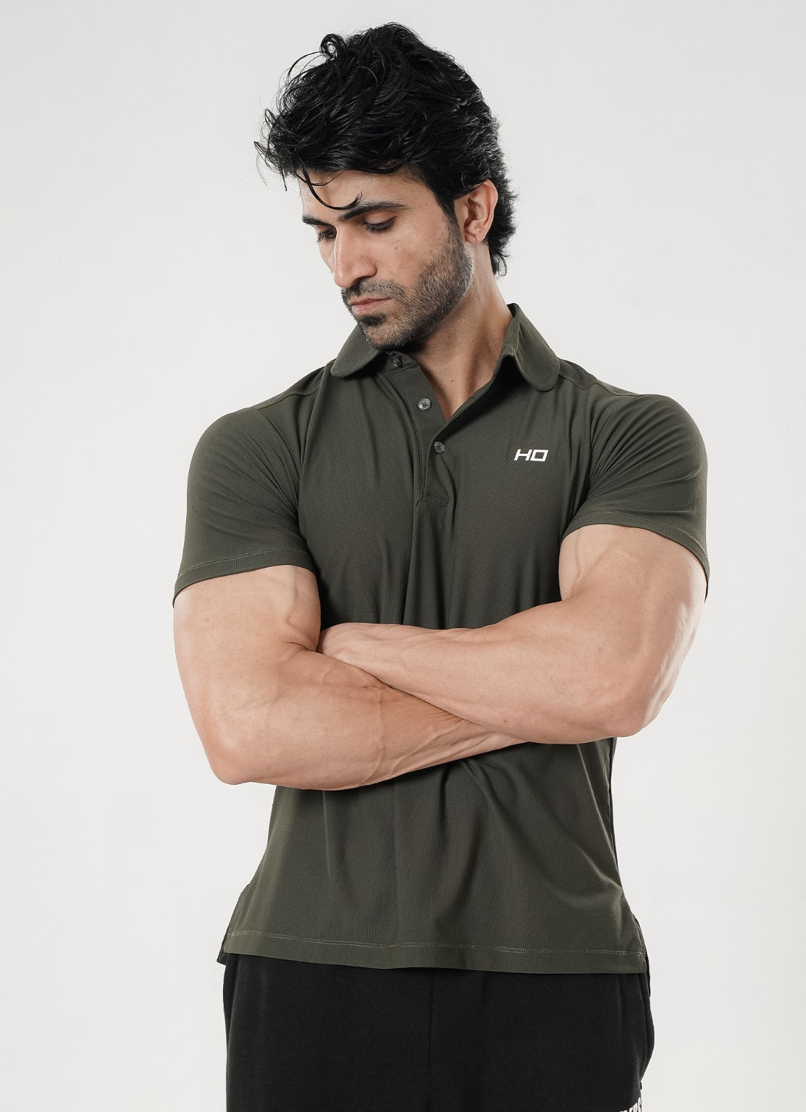 MotionFit Polo Shirt - Olive