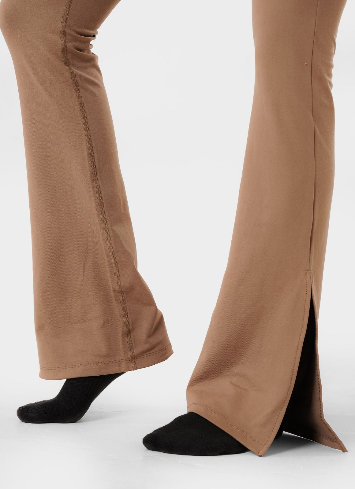 Empower Flared Leggings V2 - Coffee Brown