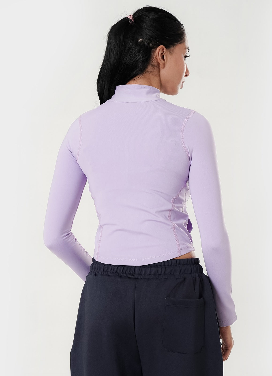Stamina Zipper Top - Purple