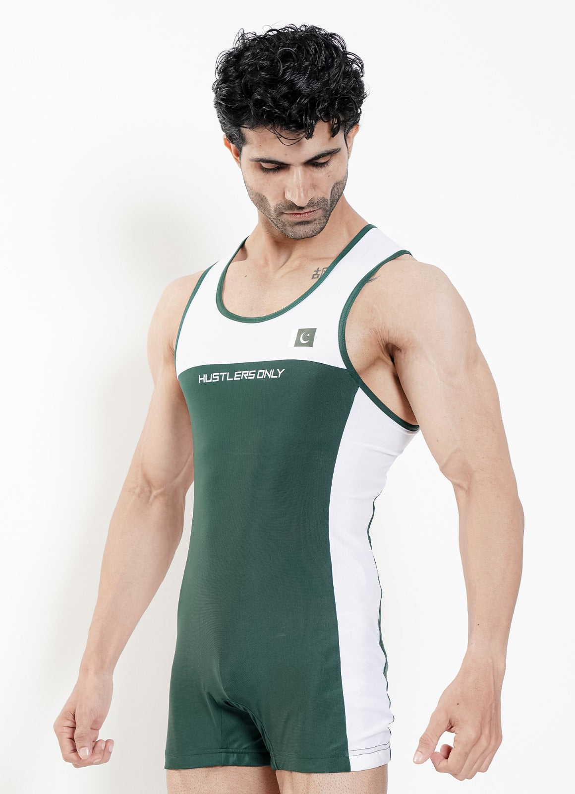 Powerlifting Singlet - Green