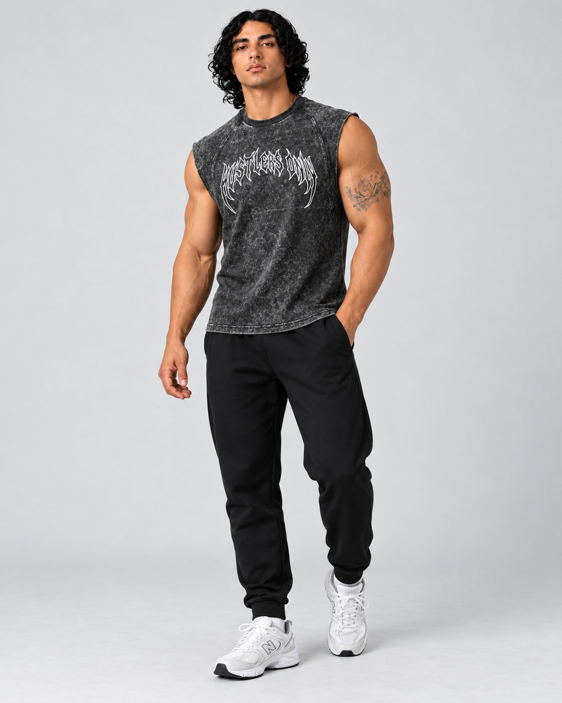 Revenge Acid Wash Tank - Black