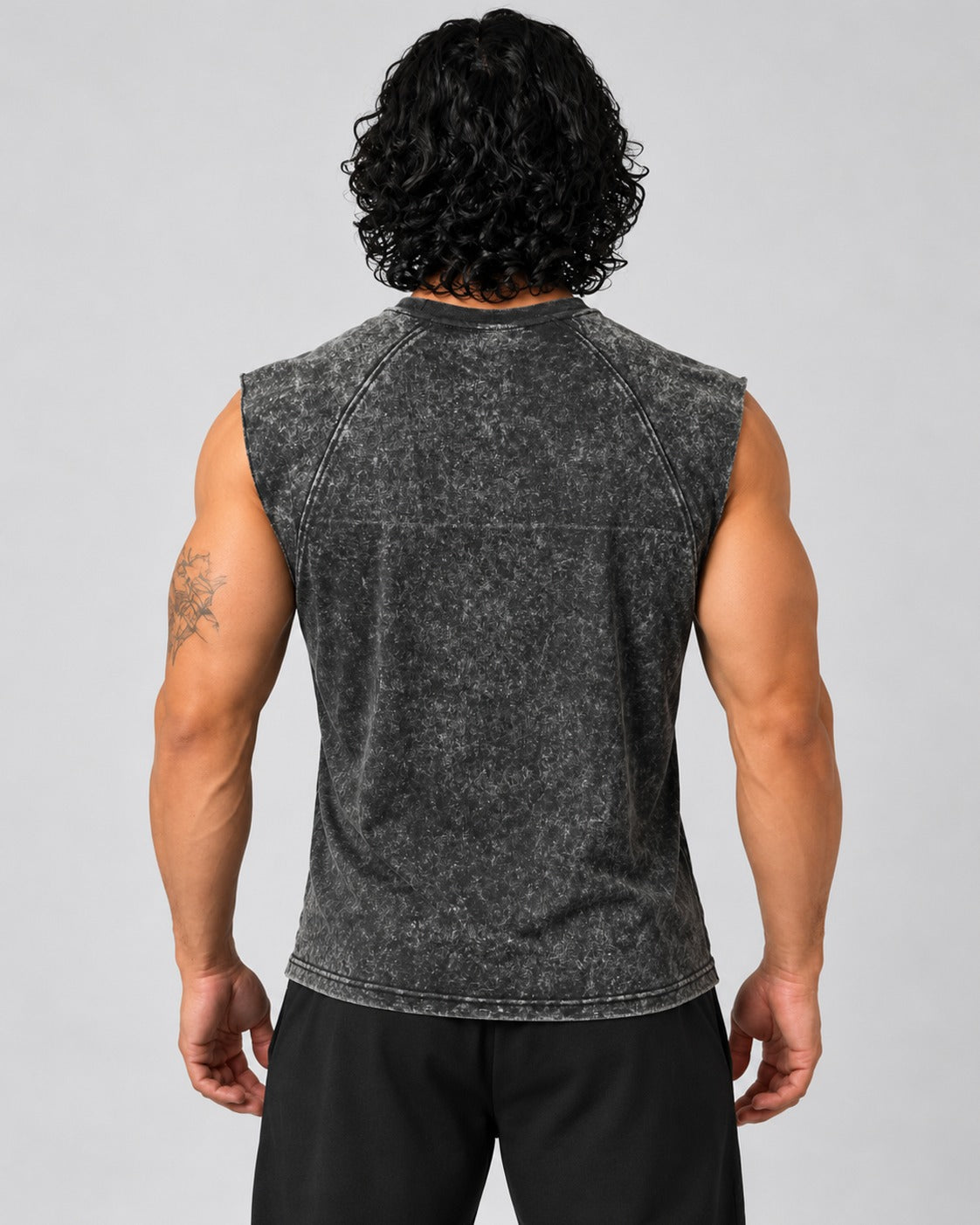 Revenge Acid Wash Tank - Black