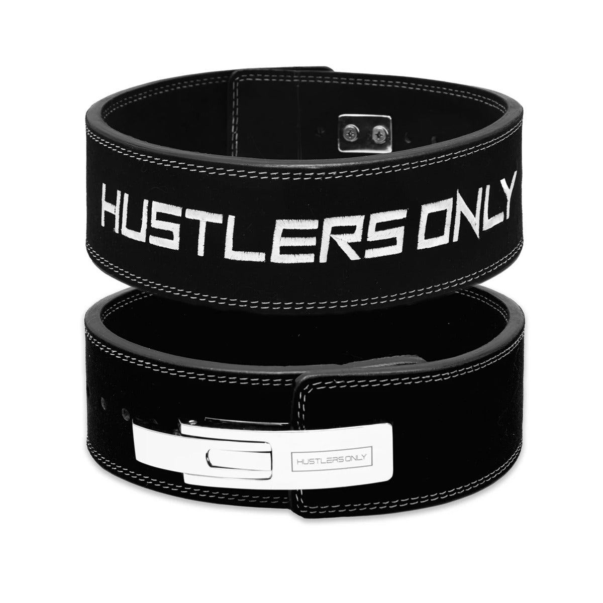 10mm Pro Suede Weightlifting Lever Belt - Black