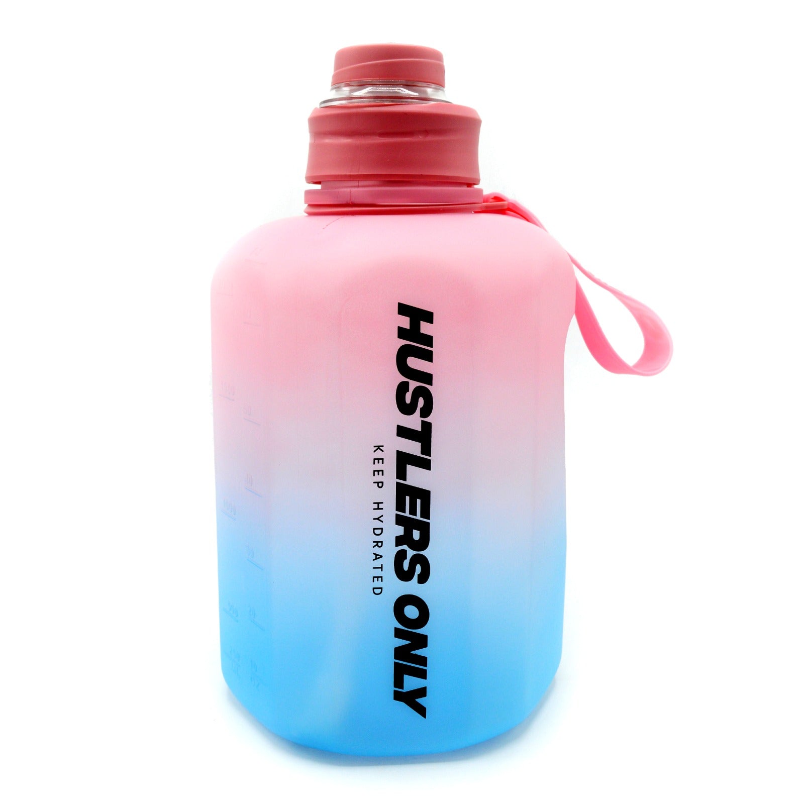 BPA-Free 2.2L Pink Blue Water Bottle for Workout | Hustlers Only PK