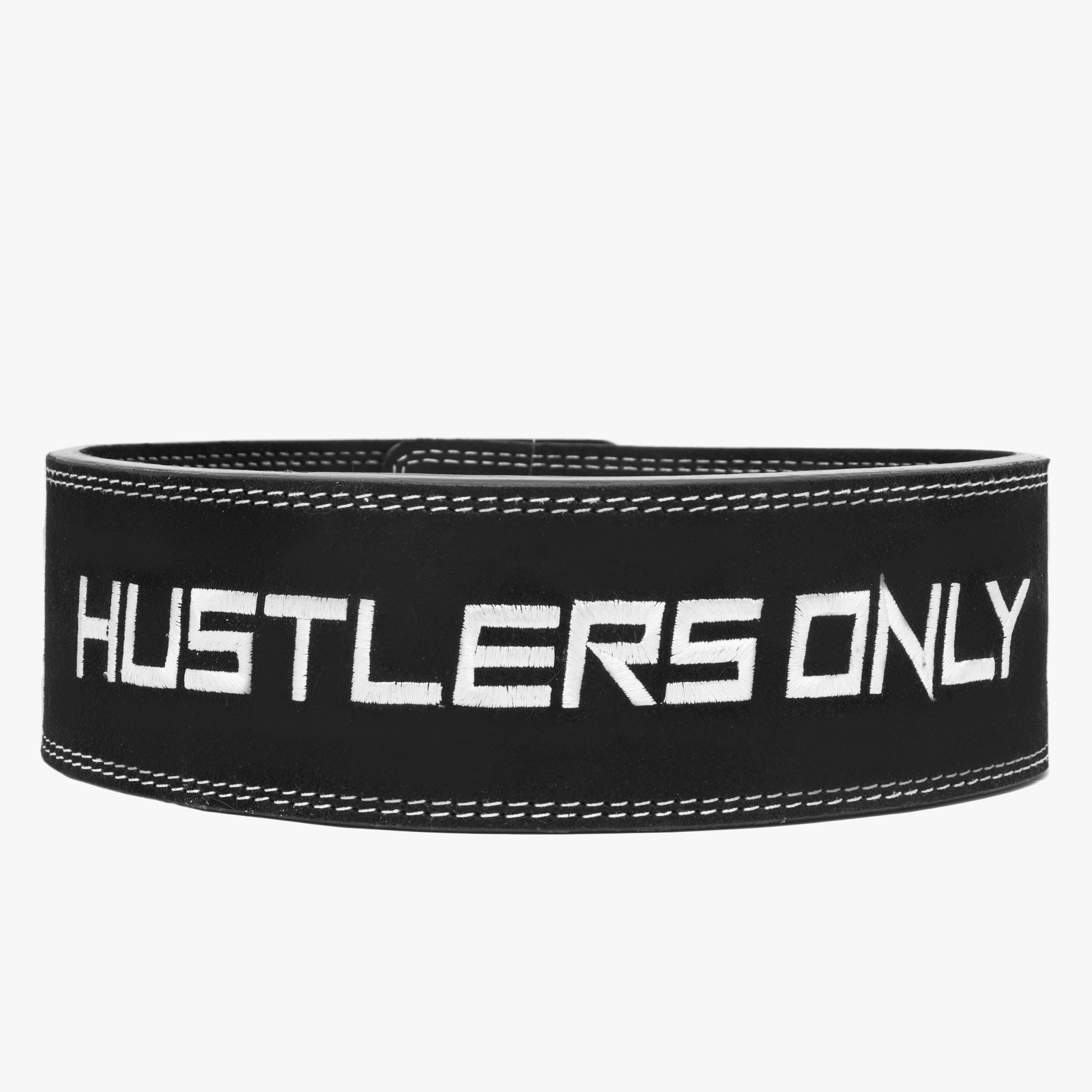 10mm Pro Suede Weightlifting Lever Belt - Black