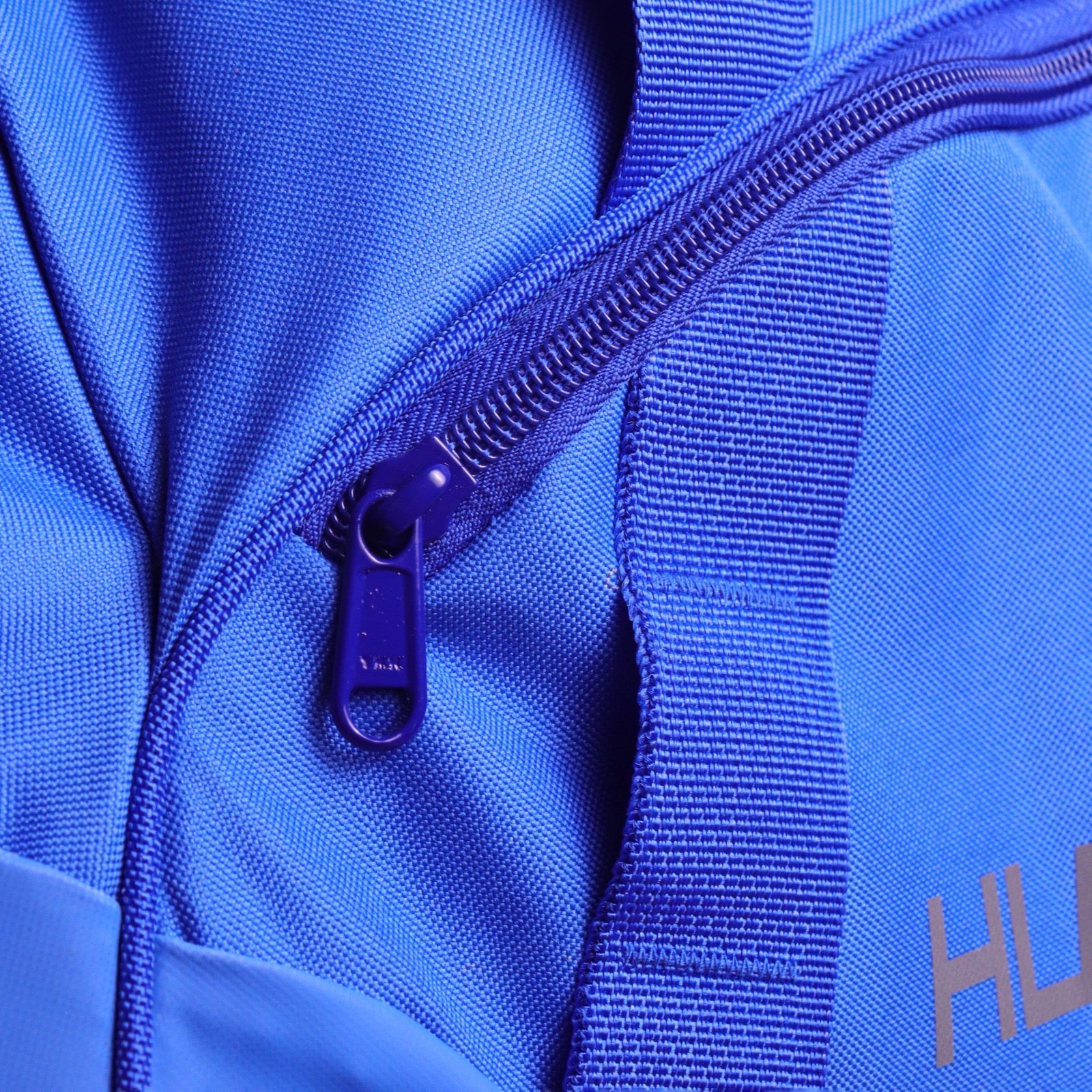 Durable Blue polyester duffel bag for workouts | Hustlers Only PK