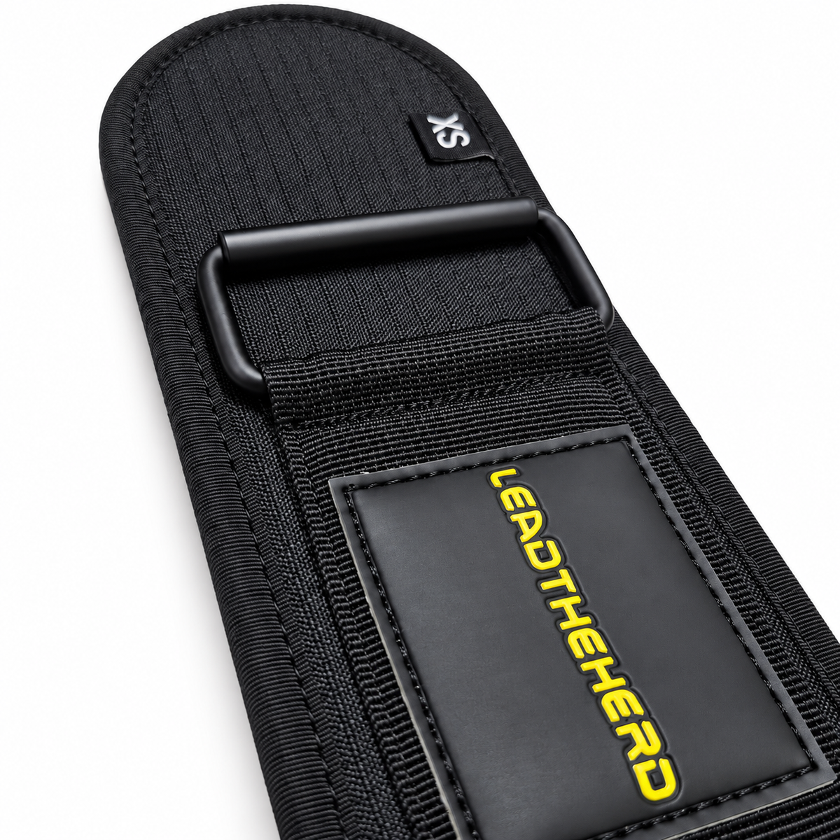 Nylon Boxing Belt - Black & Yellow