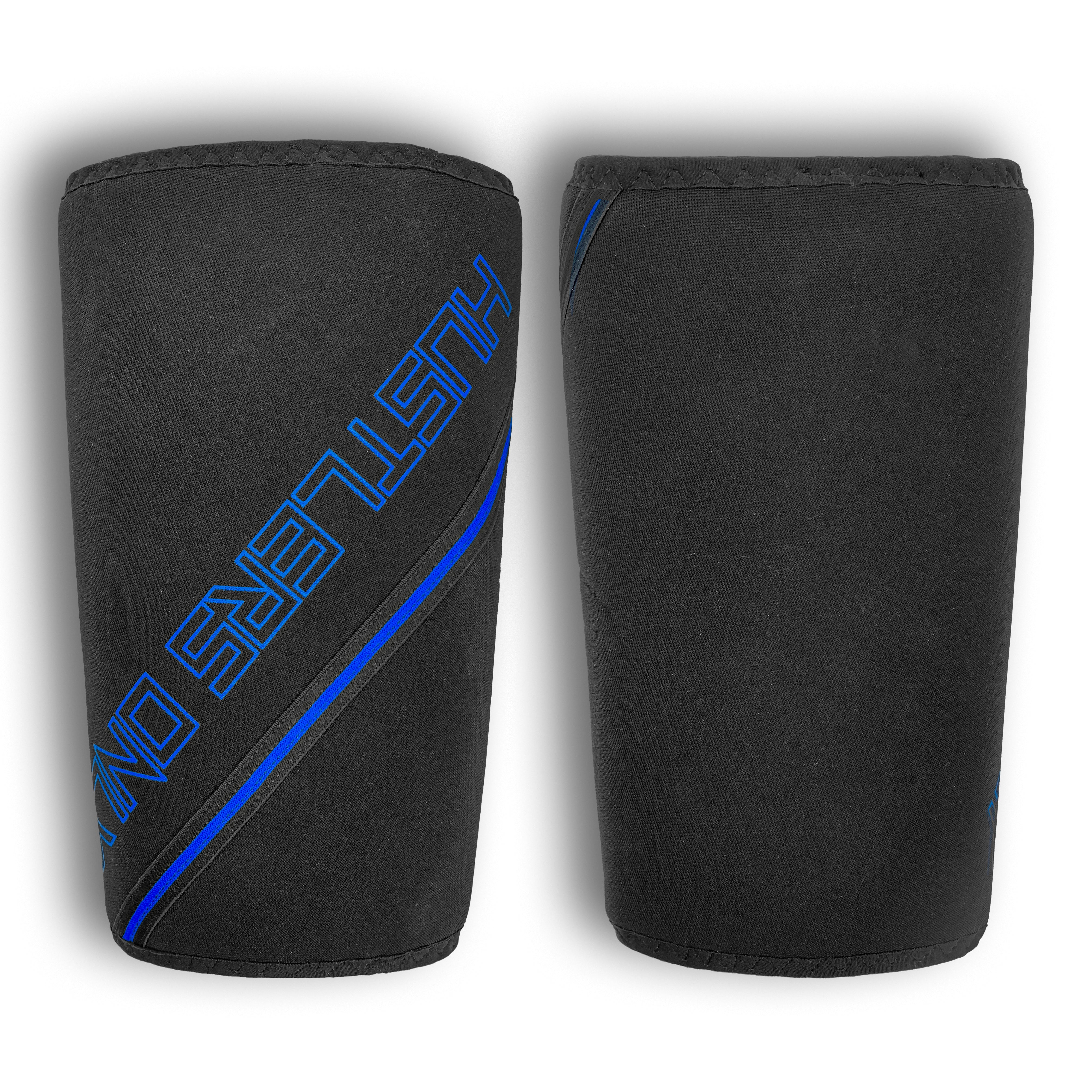 Powerlifting Knee Sleeves - 7mm Blue