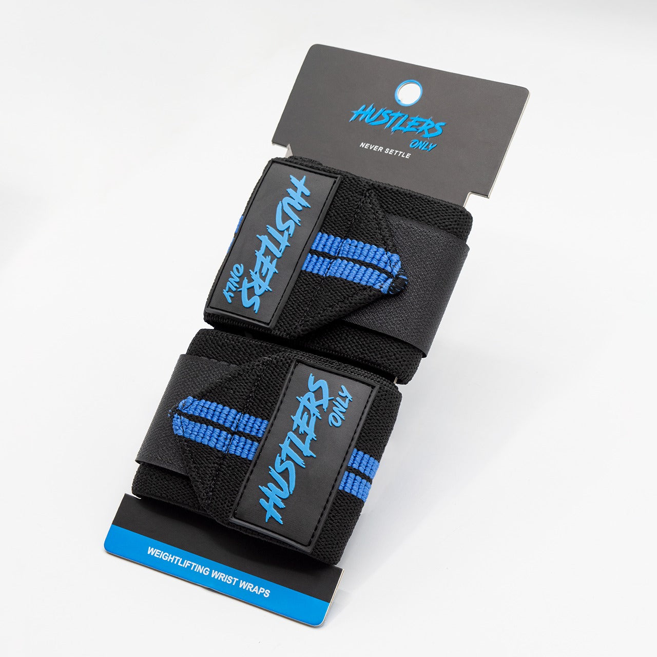 Blue Stripes Wrist Wraps For Power Lifting | HustlersOnlyPK