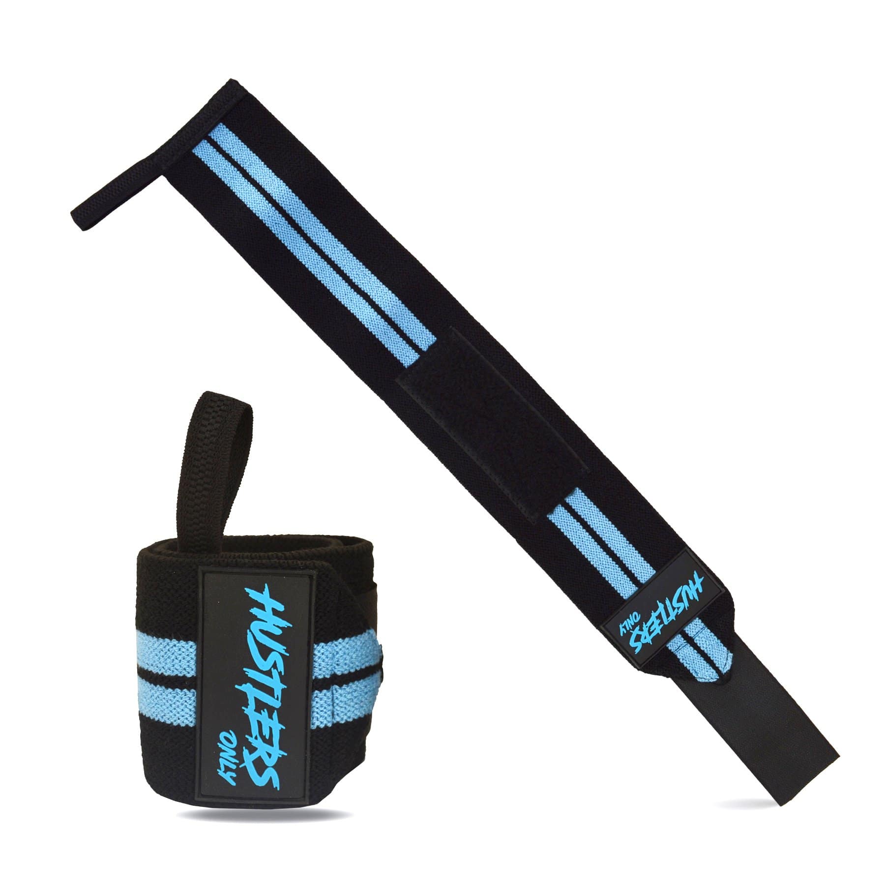 Blue Stripes Wrist Wraps For Workout | HustlersOnlyPK