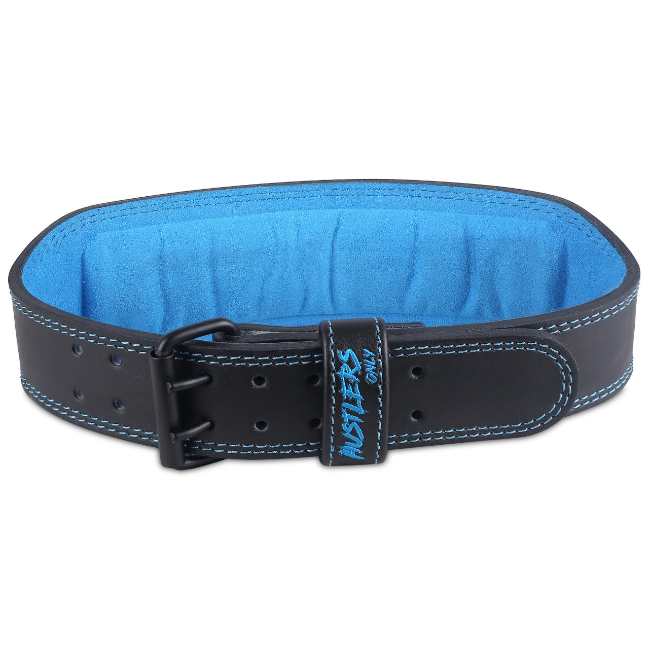 Weightlifting Prong Belt - Black/Blue